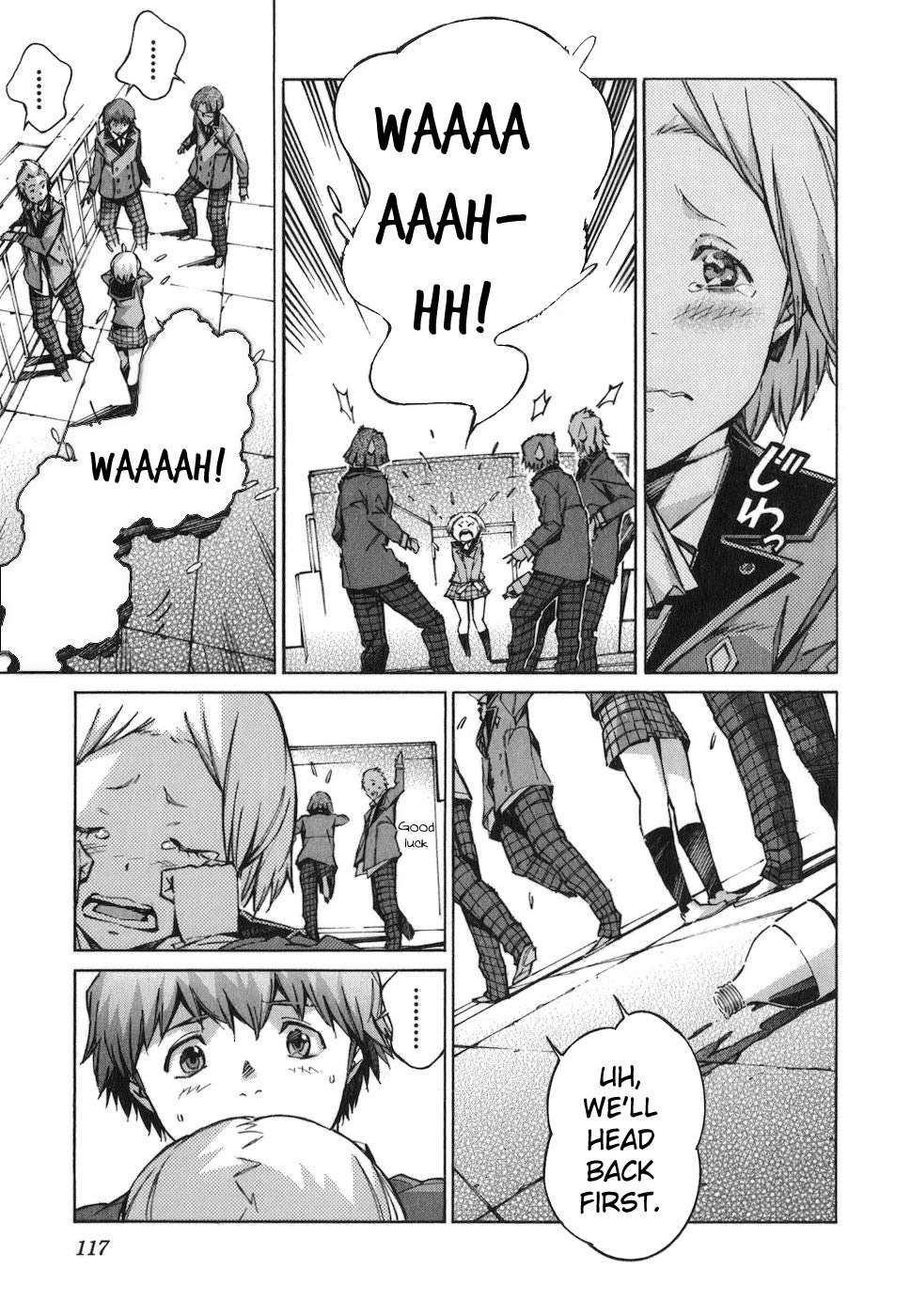 Kurogane no Linebarrel Chapter 73 page 7 - Chapter 73: Turnover