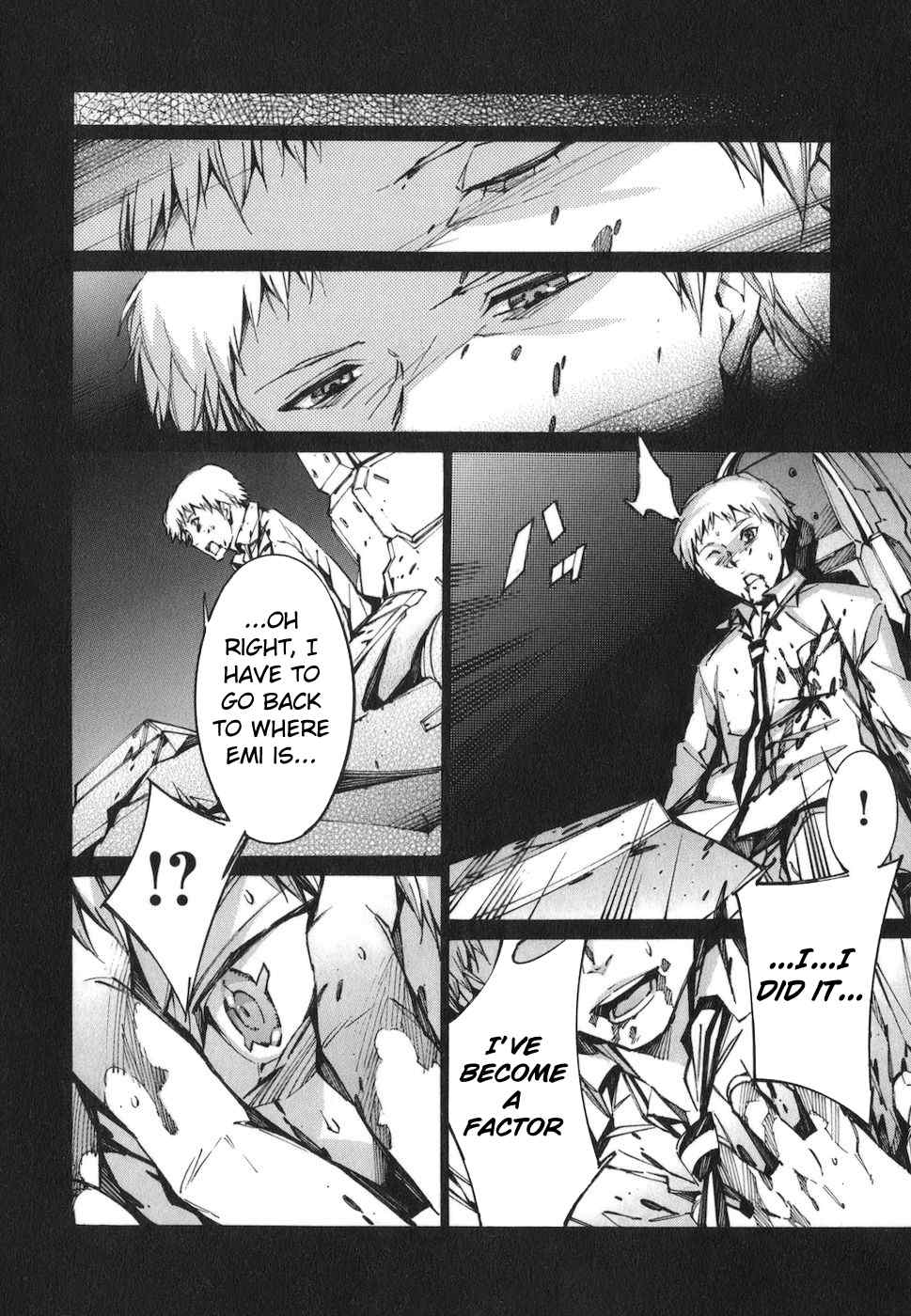 Kurogane no Linebarrel Chapter 74 page 17 - Chapter 74: A Beautiful Dystopia