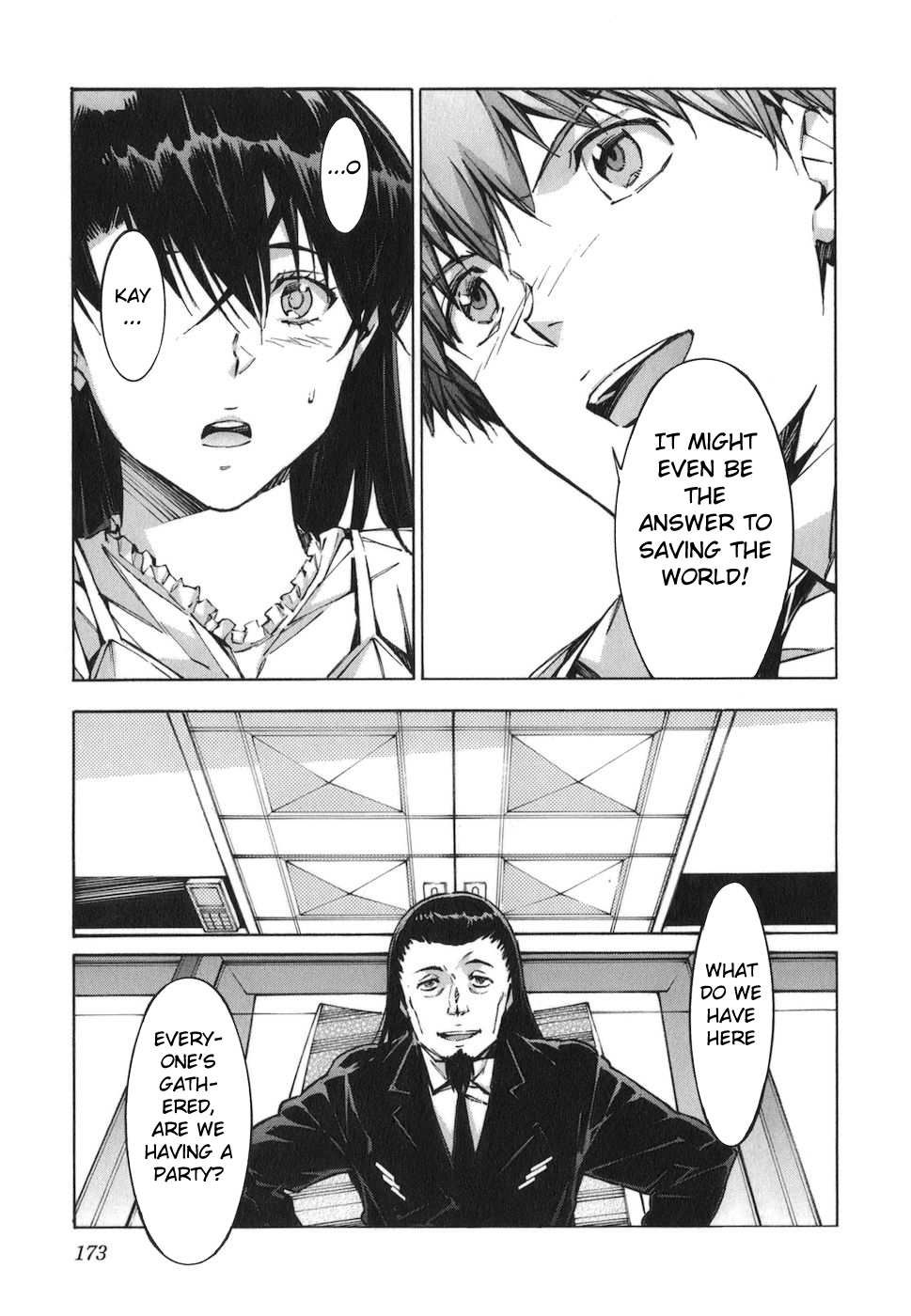 Kurogane no Linebarrel Chapter 74 page 26 - Chapter 74: A Beautiful Dystopia