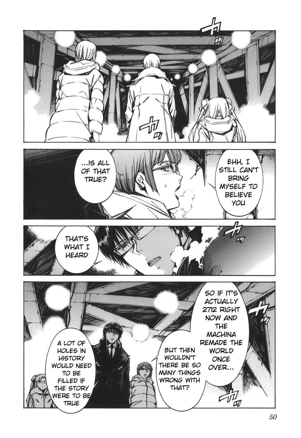 Kurogane no Linebarrel Chapter 76 page 12 - Chapter 76: Deeply Stored Memories