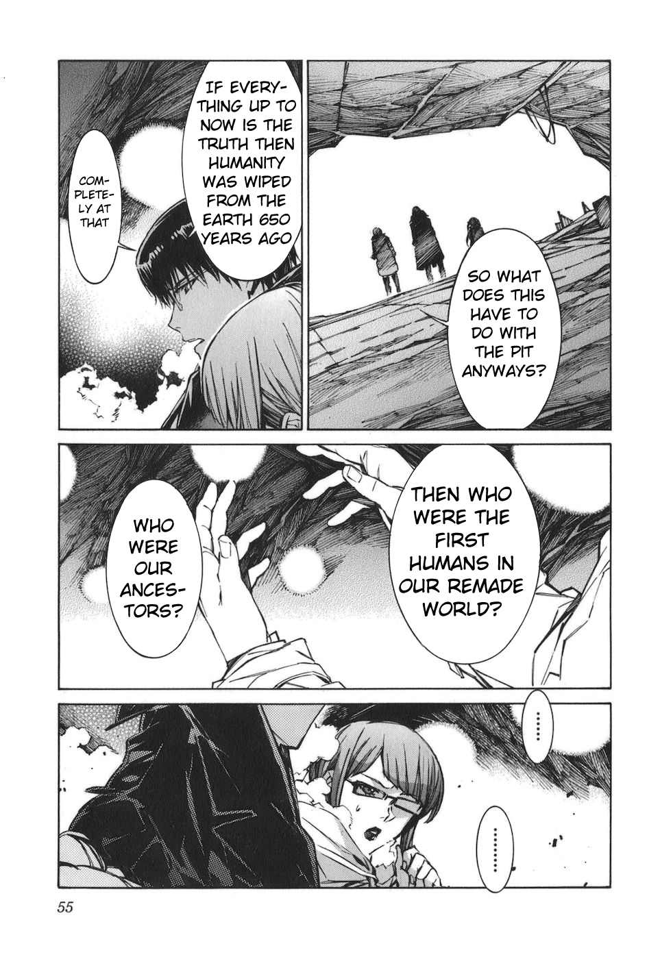 Kurogane no Linebarrel Chapter 76 page 17 - Chapter 76: Deeply Stored Memories