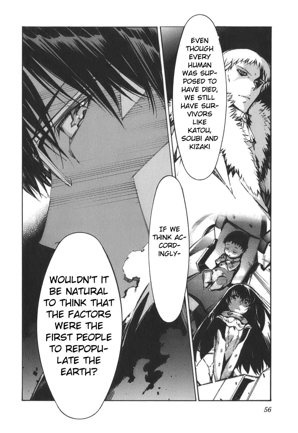 Kurogane no Linebarrel Chapter 76 page 18 - Chapter 76: Deeply Stored Memories