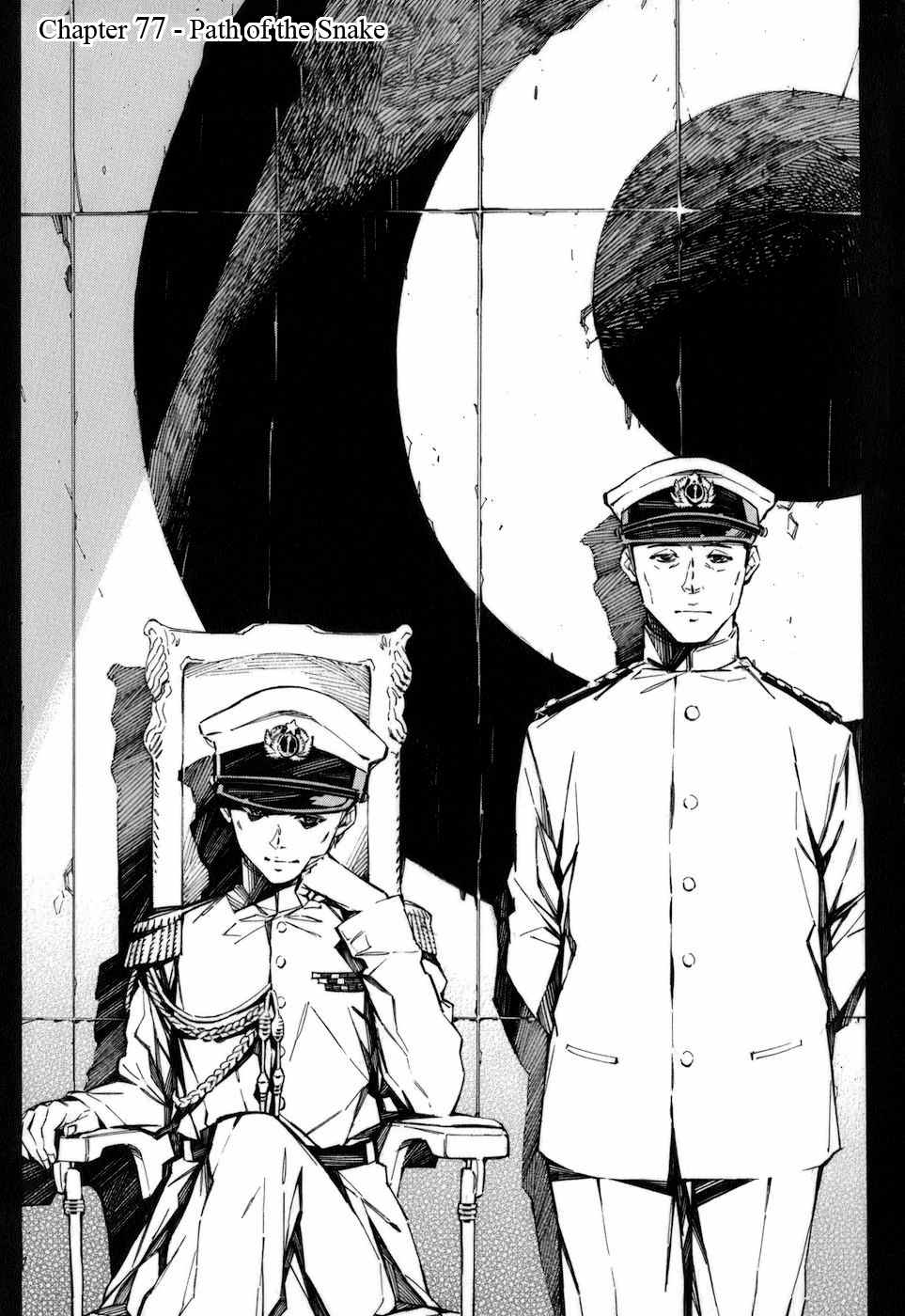Kurogane no Linebarrel Chapter 77 page 1 - Chapter 77: Path of the Snake