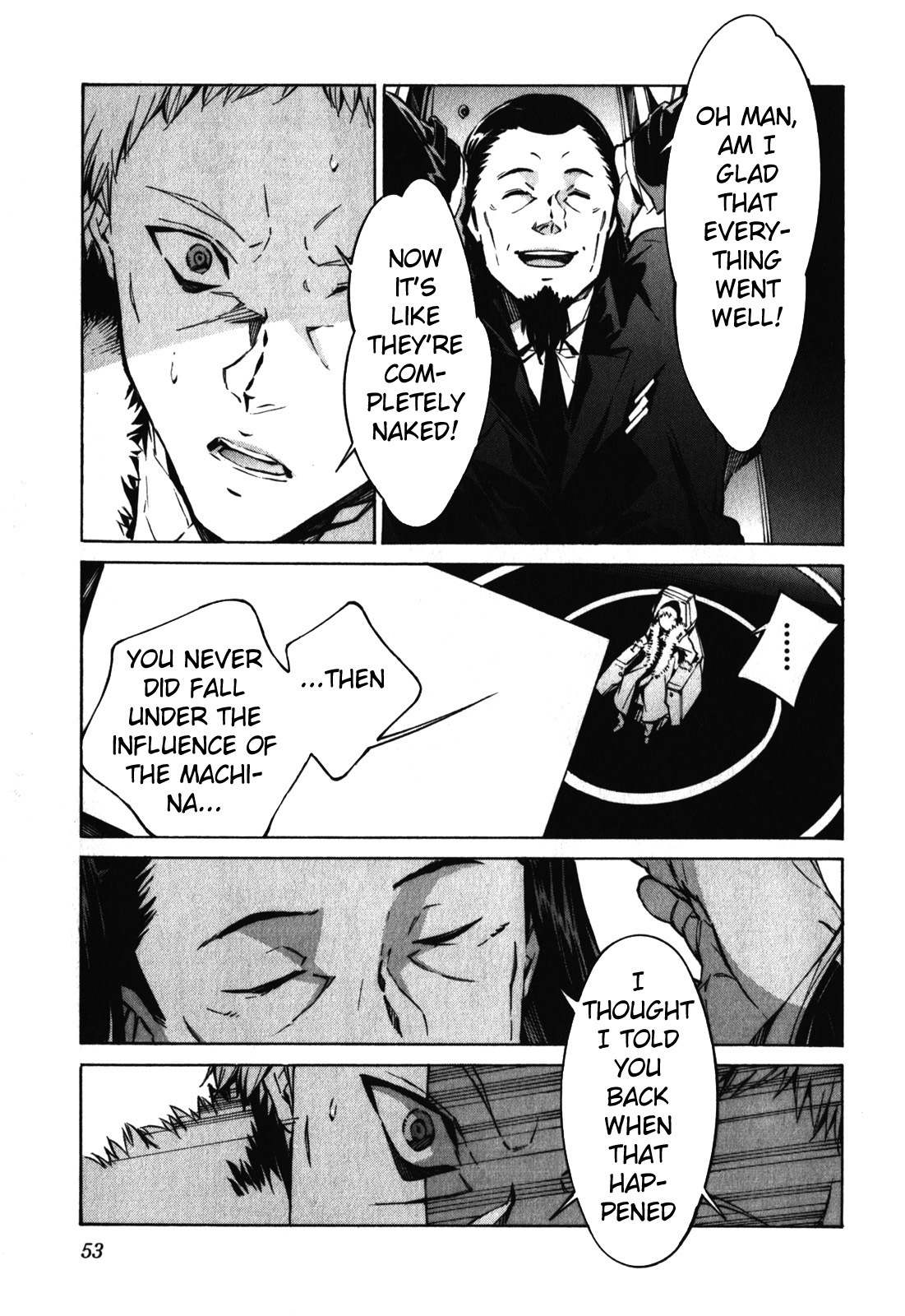 Kurogane no Linebarrel Chapter 81 page 15 - Chapter 81: Override
