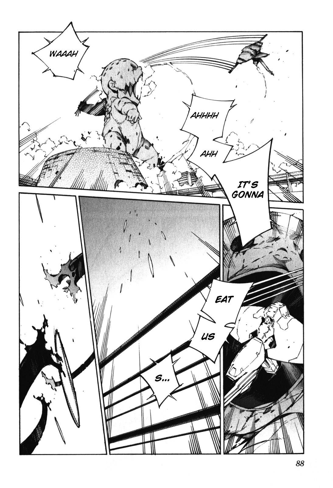 Kurogane no Linebarrel Chapter 82 page 14 - Chapter 82: Fire of the Great Dharani