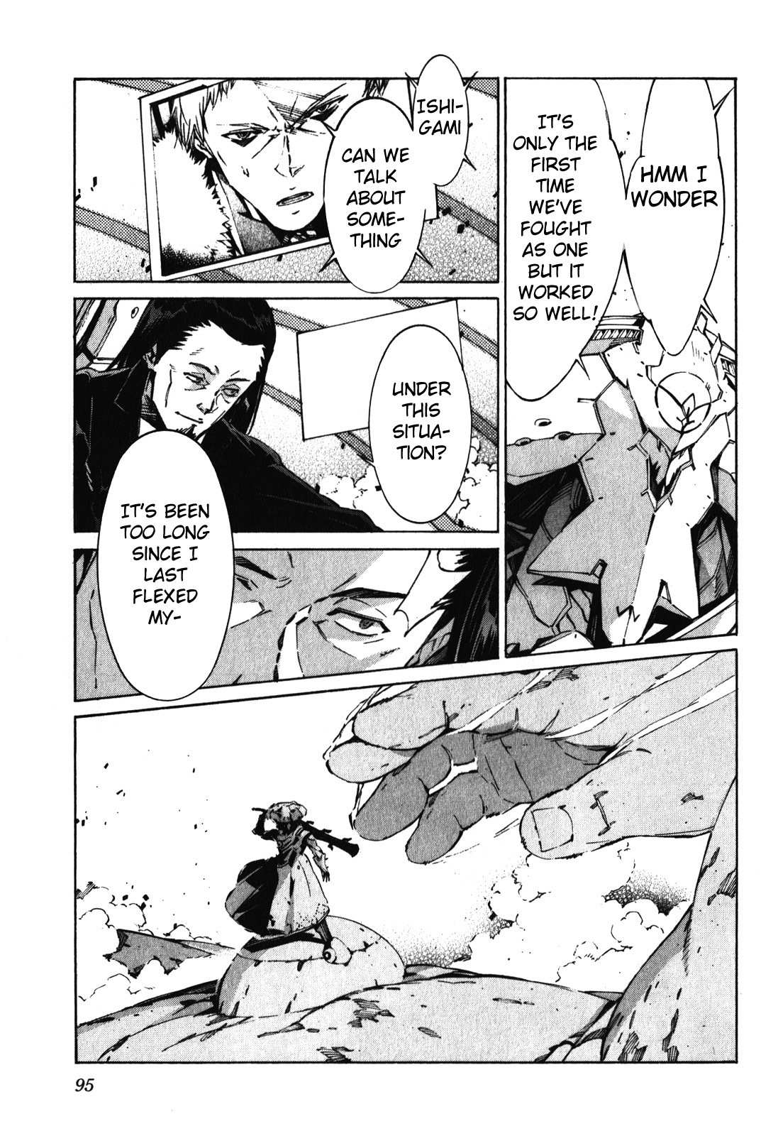 Kurogane no Linebarrel Chapter 82 page 21 - Chapter 82: Fire of the Great Dharani