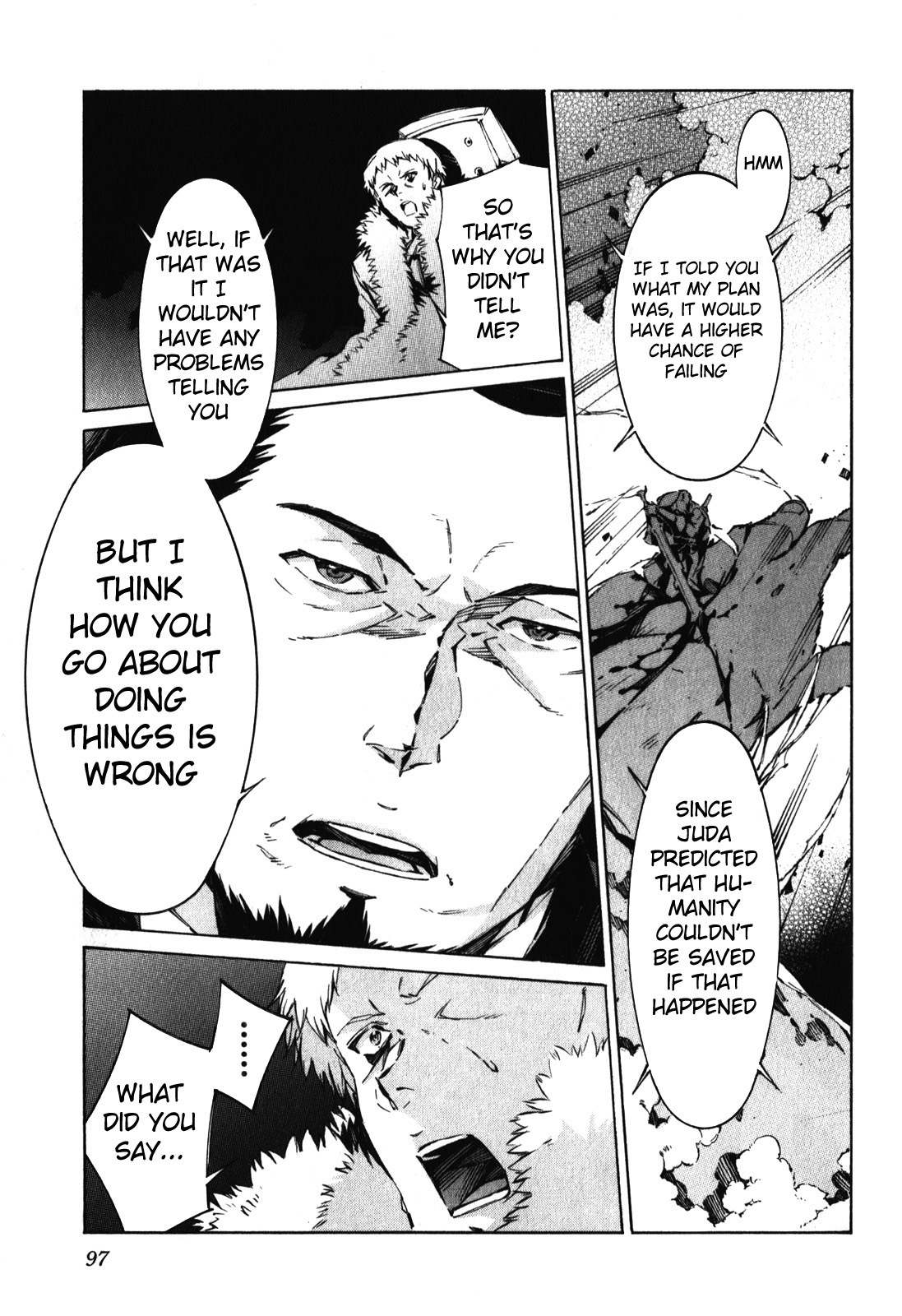 Kurogane no Linebarrel Chapter 82 page 23 - Chapter 82: Fire of the Great Dharani