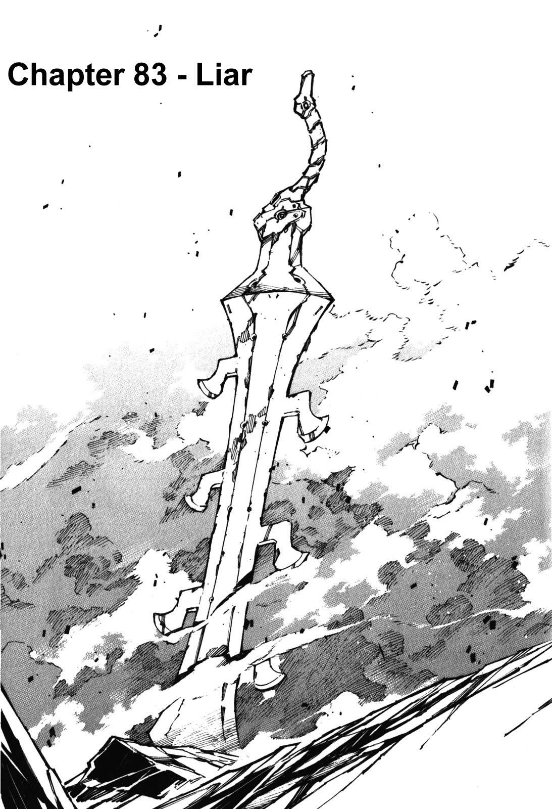 Kurogane no Linebarrel Chapter 83 page 1 - Chapter 83: Liar
