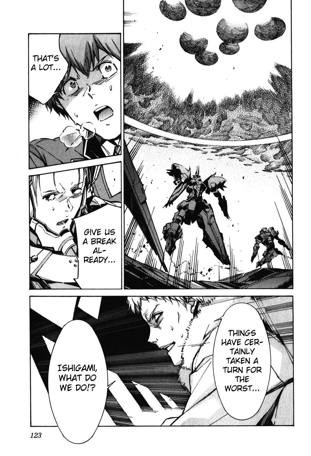 Kurogane no Linebarrel Chapter 83 page 13 - Chapter 83: Liar