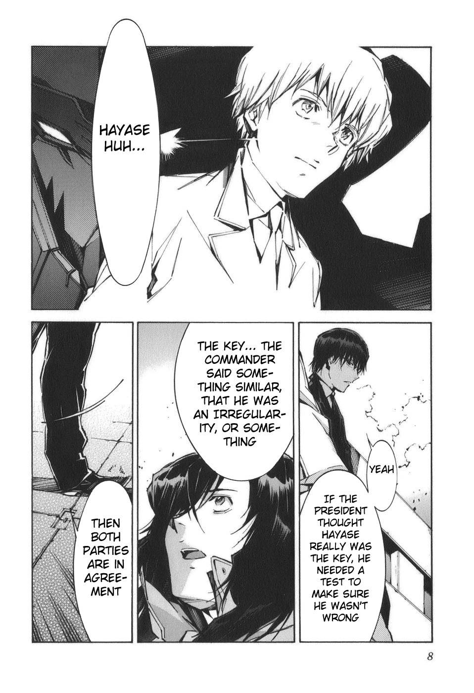 Kurogane no Linebarrel Chapter 85 page 11 - Chapter 85: Crimson Moon