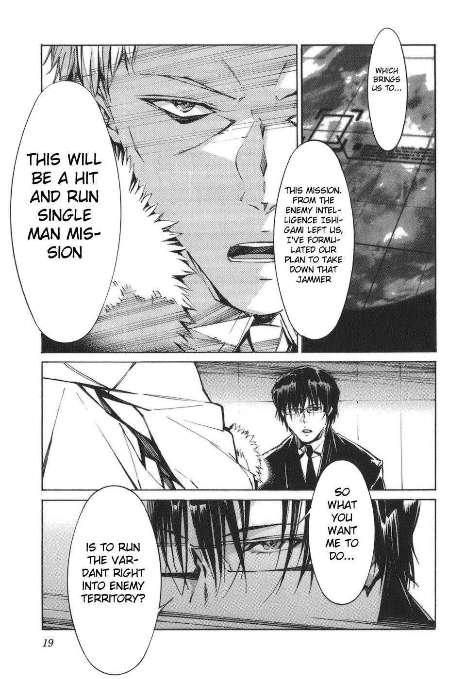Kurogane no Linebarrel Chapter 85 page 22 - Chapter 85: Crimson Moon