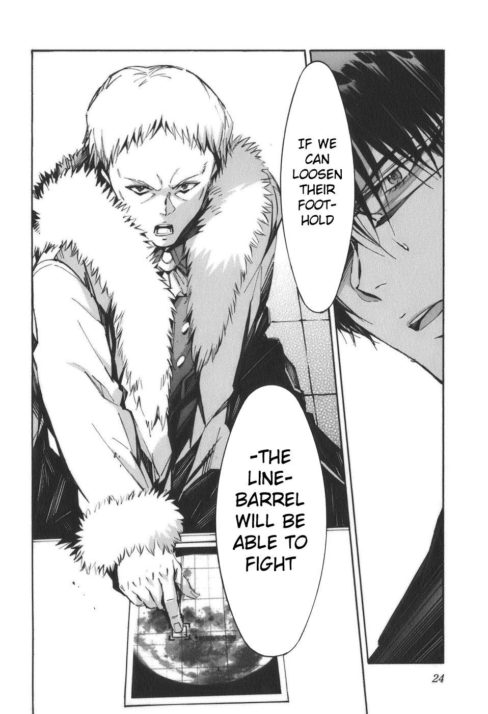 Kurogane no Linebarrel Chapter 85 page 26 - Chapter 85: Crimson Moon