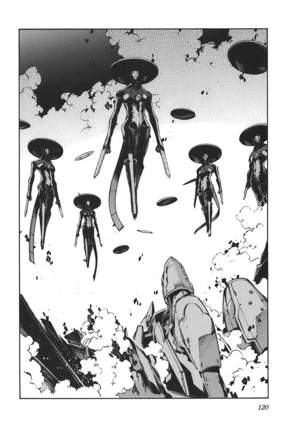 Kurogane no Linebarrel Chapter 88 page 35 - Chapter 88: The Lunar Radio Tower