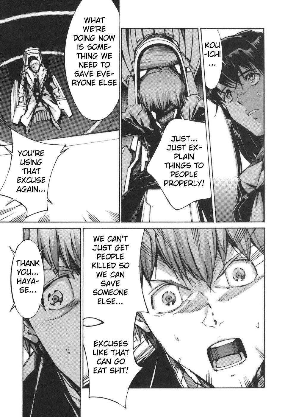 Kurogane no Linebarrel Chapter 89 page 23 - Chapter 89: Liberation
