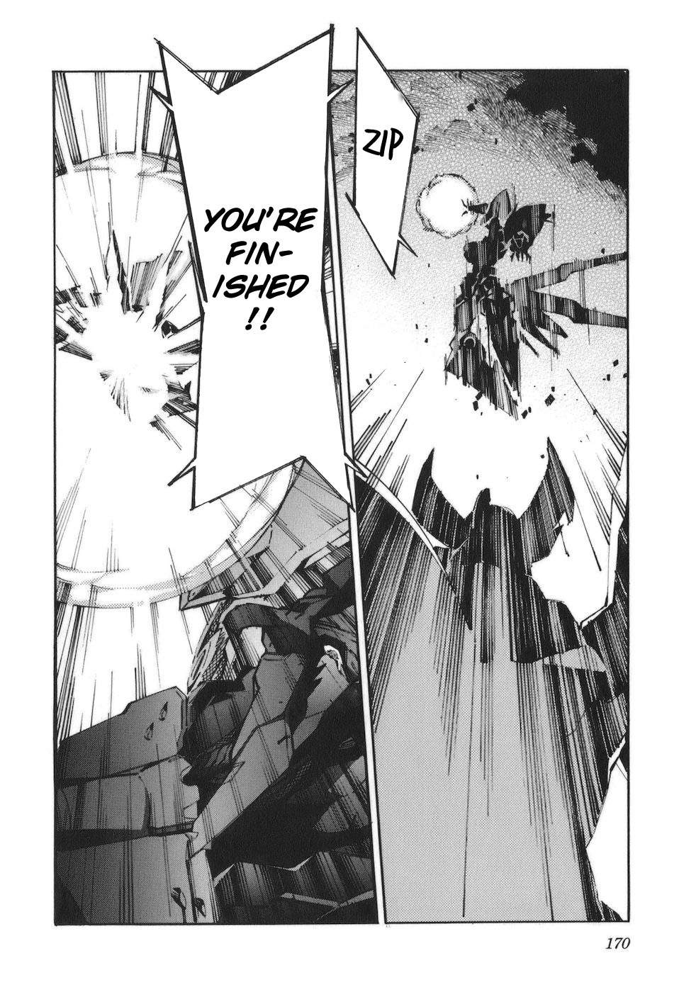 Kurogane no Linebarrel Chapter 90 page 13 - Chapter 90: Deus Ex Machina