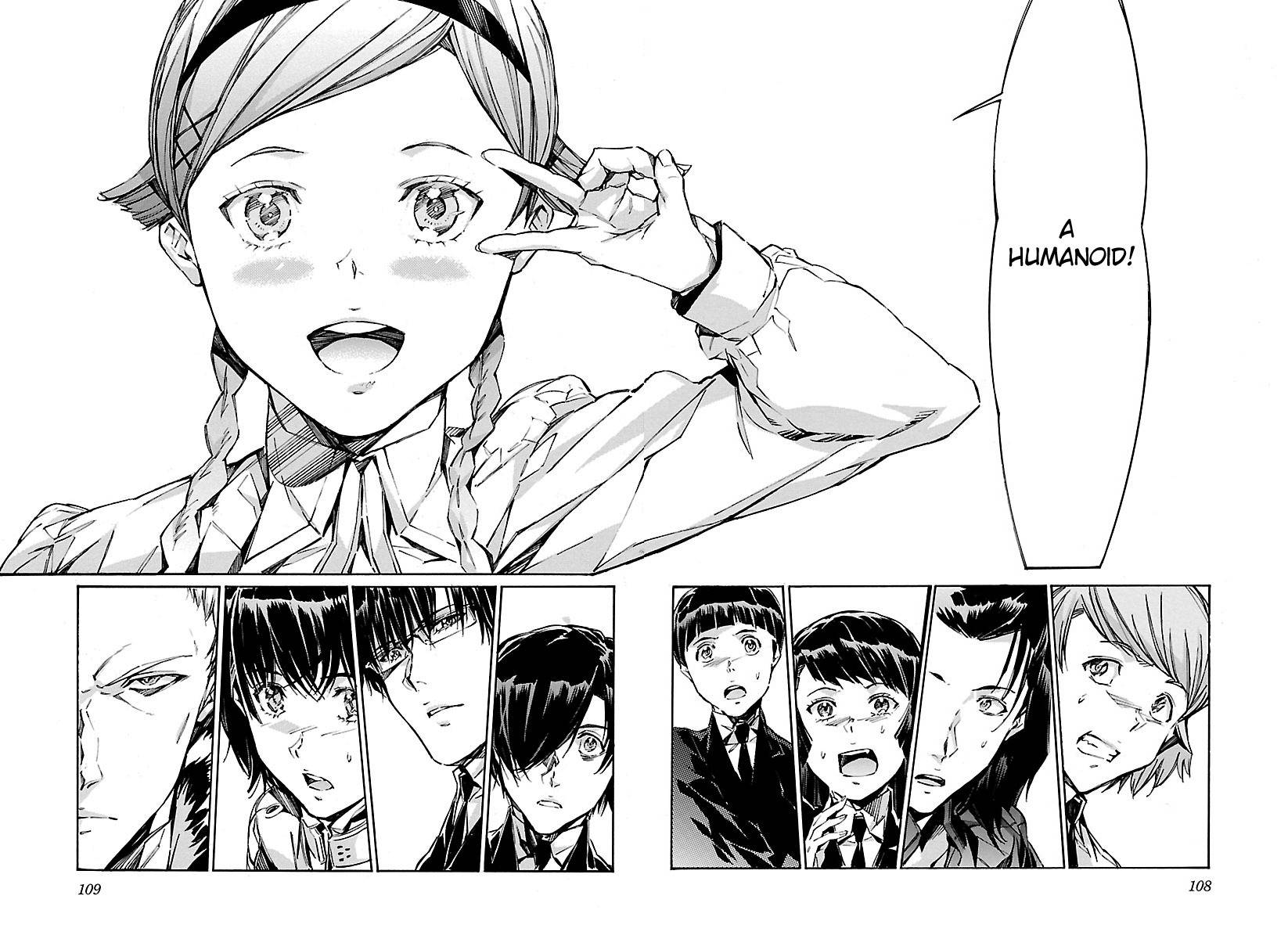 Kurogane no Linebarrel Chapter 93 page 33 - Chapter 93: The Girl Who Draws Her Bow at the World