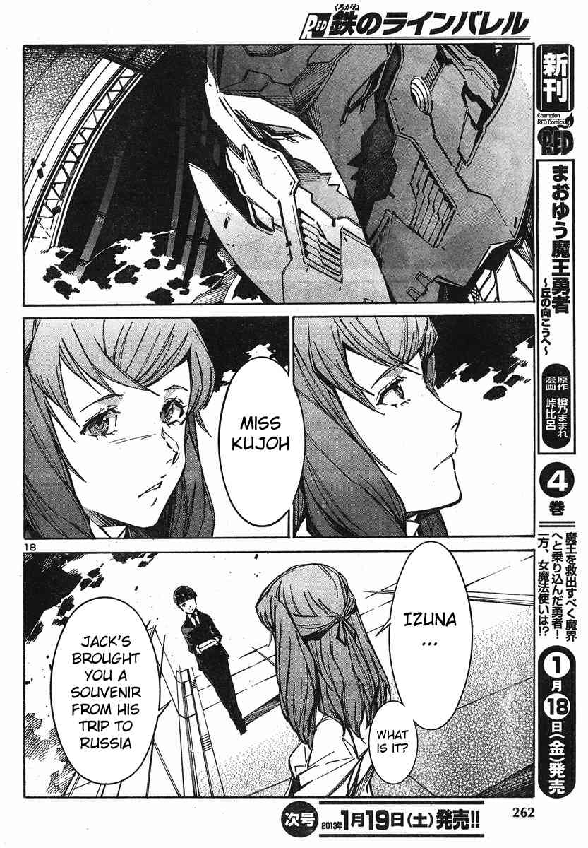 Kurogane no Linebarrel Chapter 96 page 23 - Chapter 96: Lies from a False Idol
