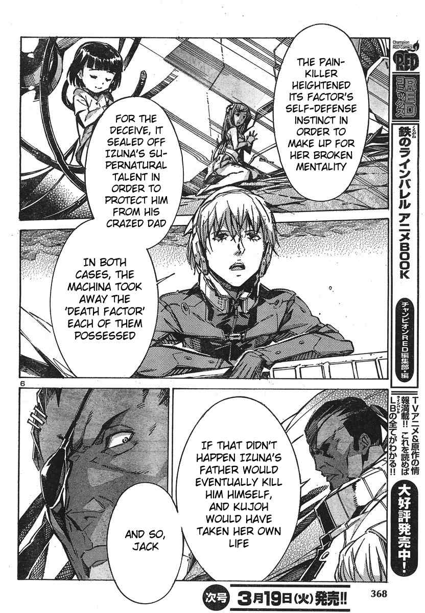 Kurogane no Linebarrel Chapter 98 page 6 - Chapter 98