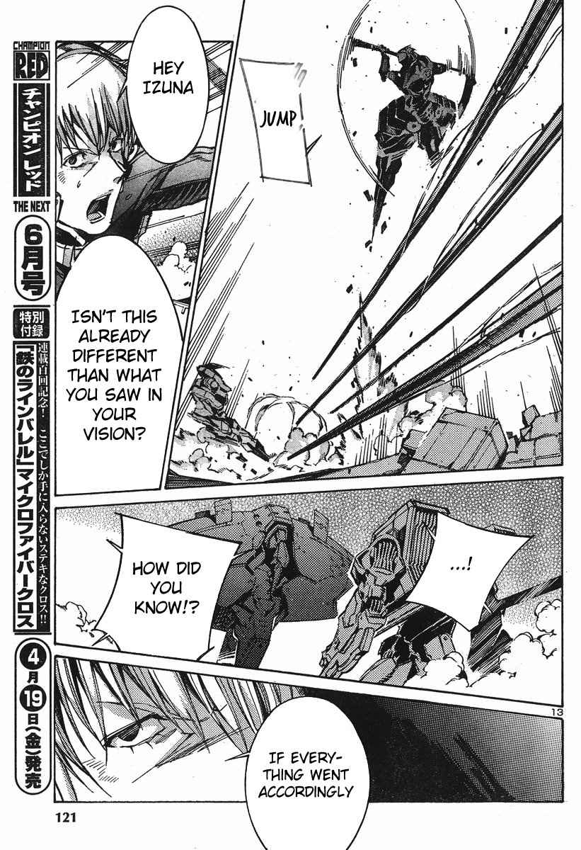 Kurogane no Linebarrel Chapter 99 page 14 - Chapter 99: Consuming the Fruit of the Dead