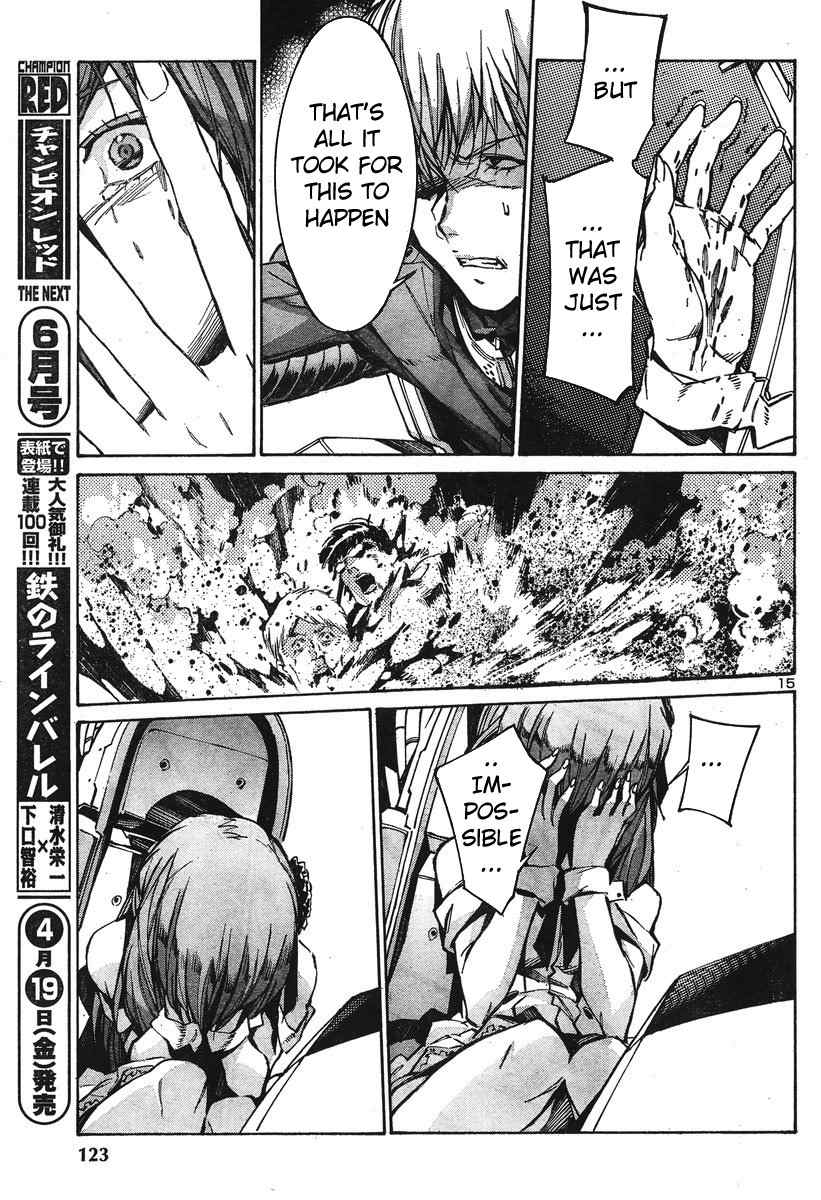 Kurogane no Linebarrel Chapter 99 page 16 - Chapter 99: Consuming the Fruit of the Dead