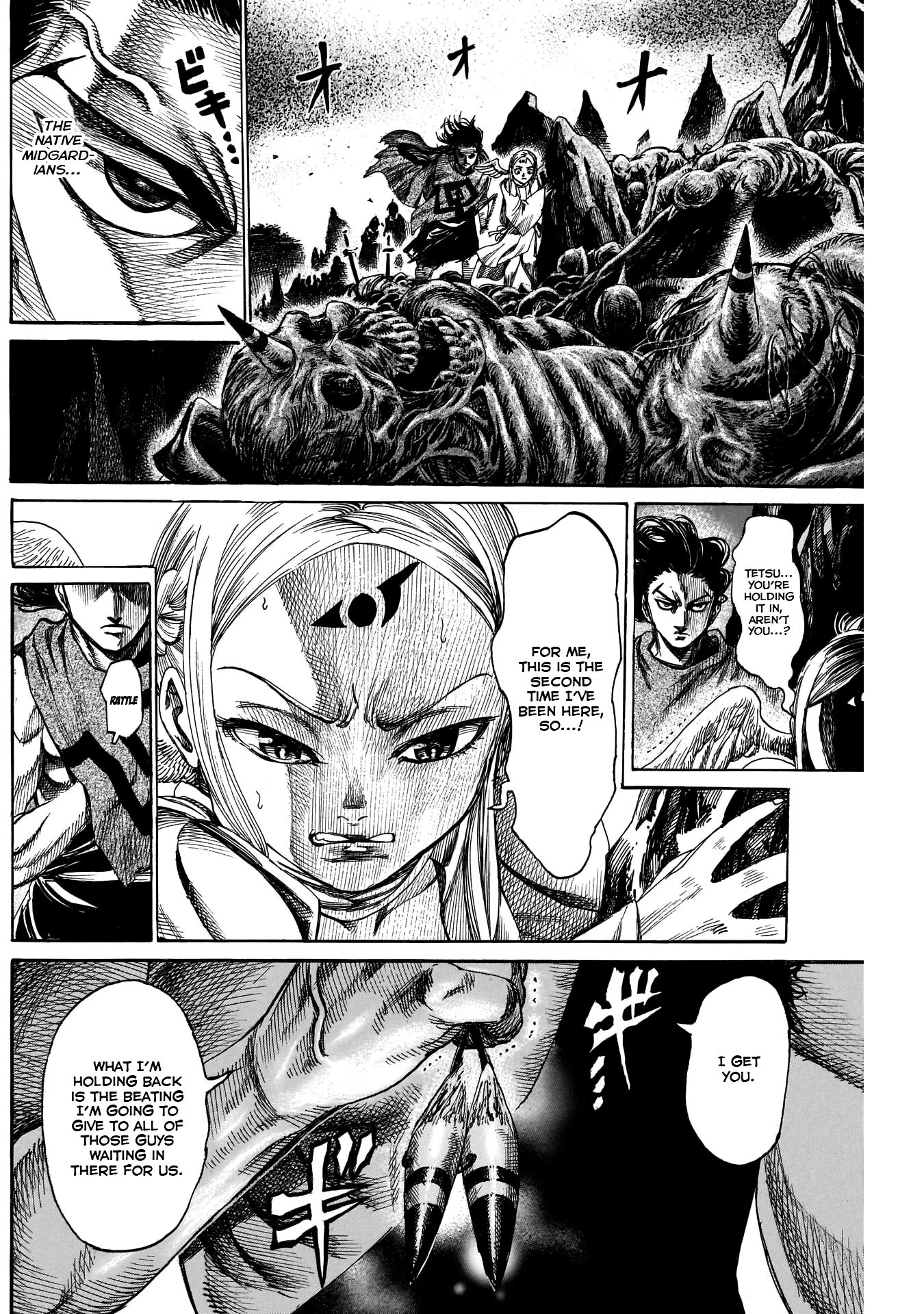 Kurogane no Valhallian Chapter 16 page 10 - Chapter 16: Into the Ring