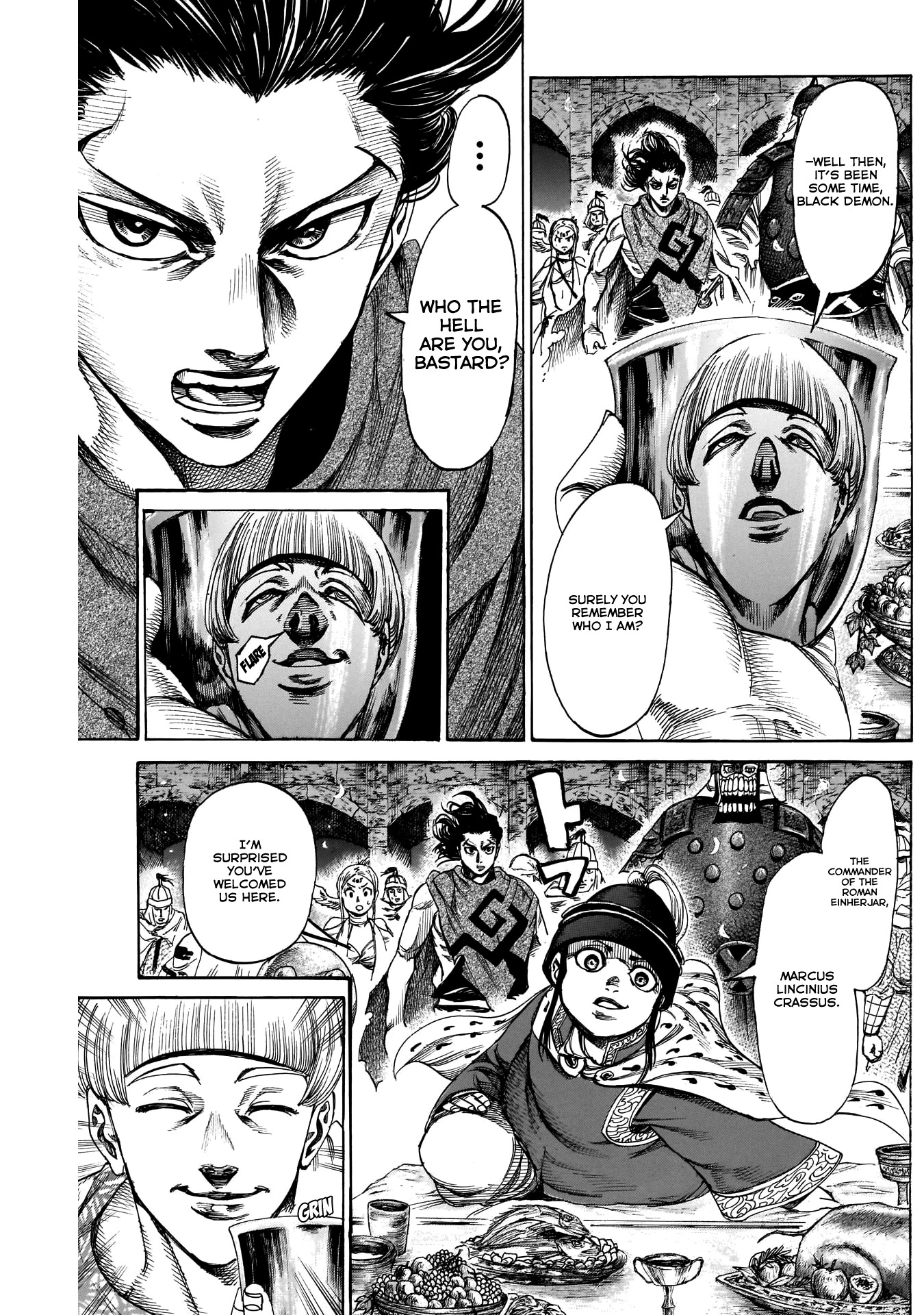 Kurogane no Valhallian Chapter 17 page 3 - Chapter 17: Banquet