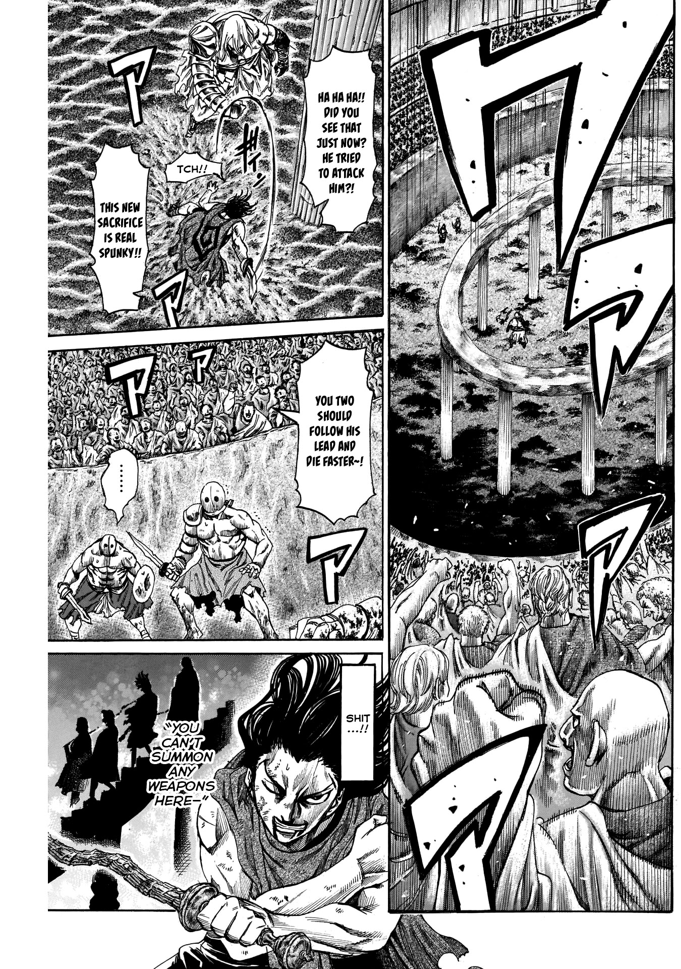 Kurogane no Valhallian Chapter 19 page 6 - Chapter 19: Arena