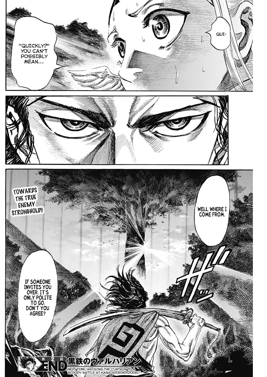 Kurogane no Valhallian Chapter 2 page 48 - Chapter 2: Valhalla
