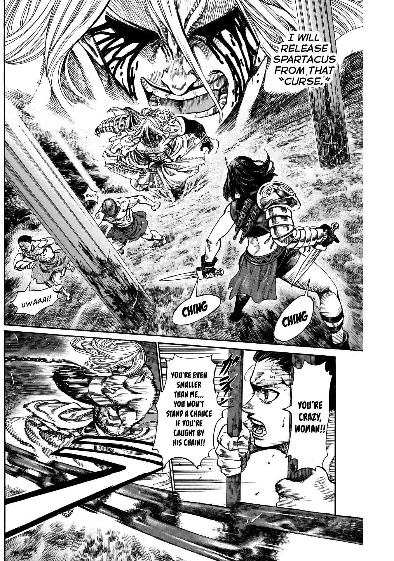 Kurogane no Valhallian Chapter 22 page 4 - Chapter 22: Swordswoman