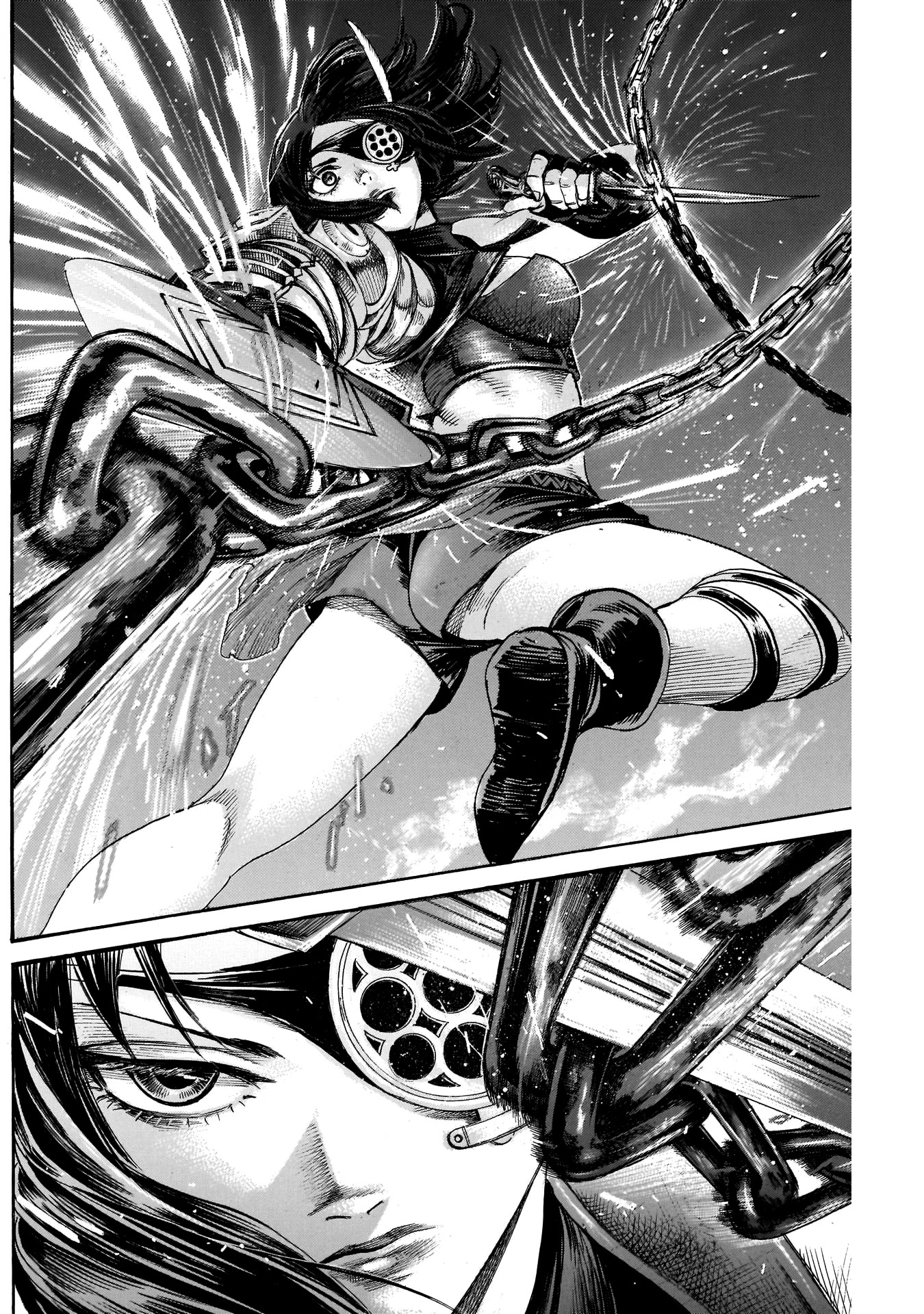 Kurogane no Valhallian Chapter 22 page 6 - Chapter 22: Swordswoman