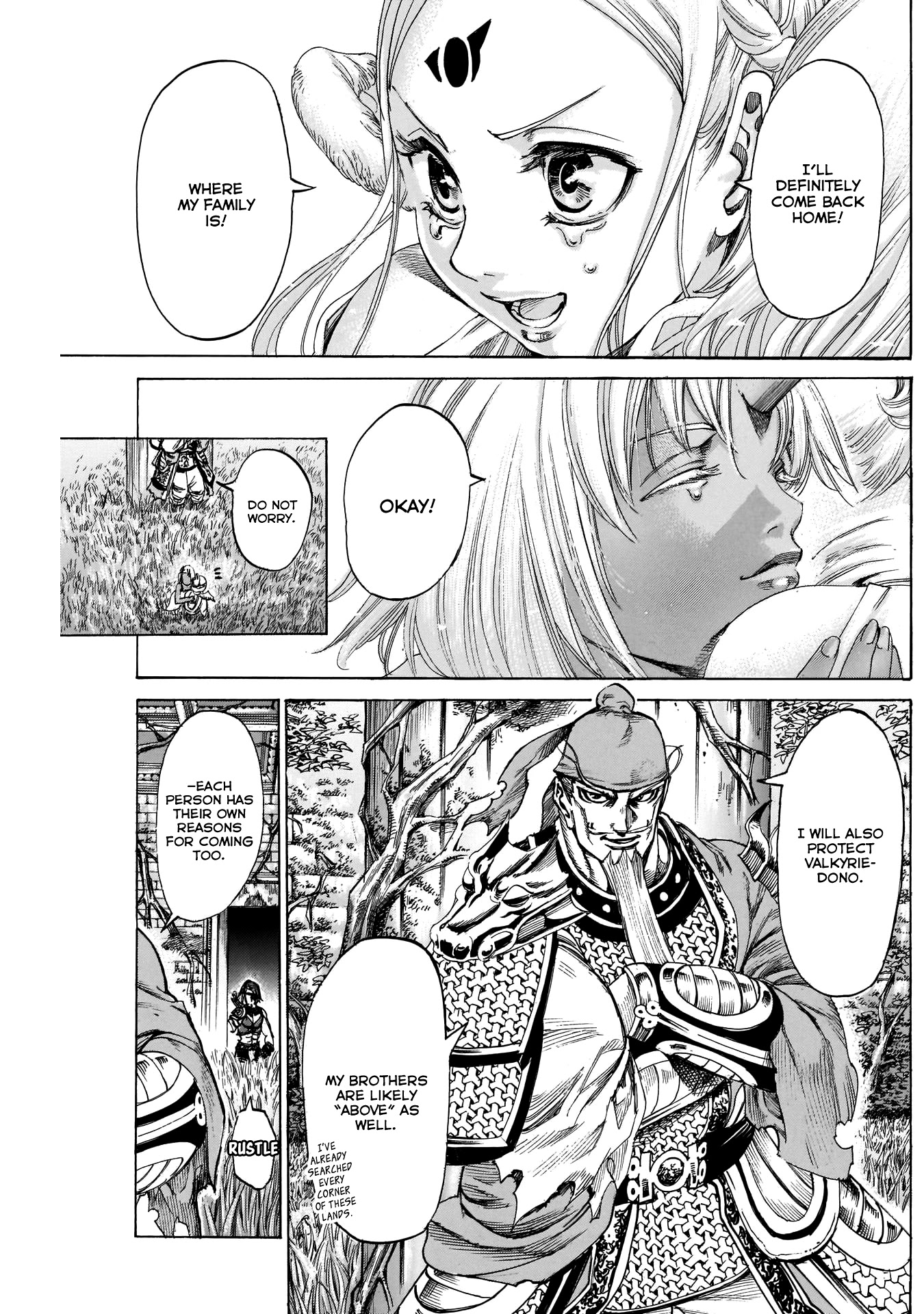 Kurogane no Valhallian Chapter 33 page 11 - Chapter 33: Departure