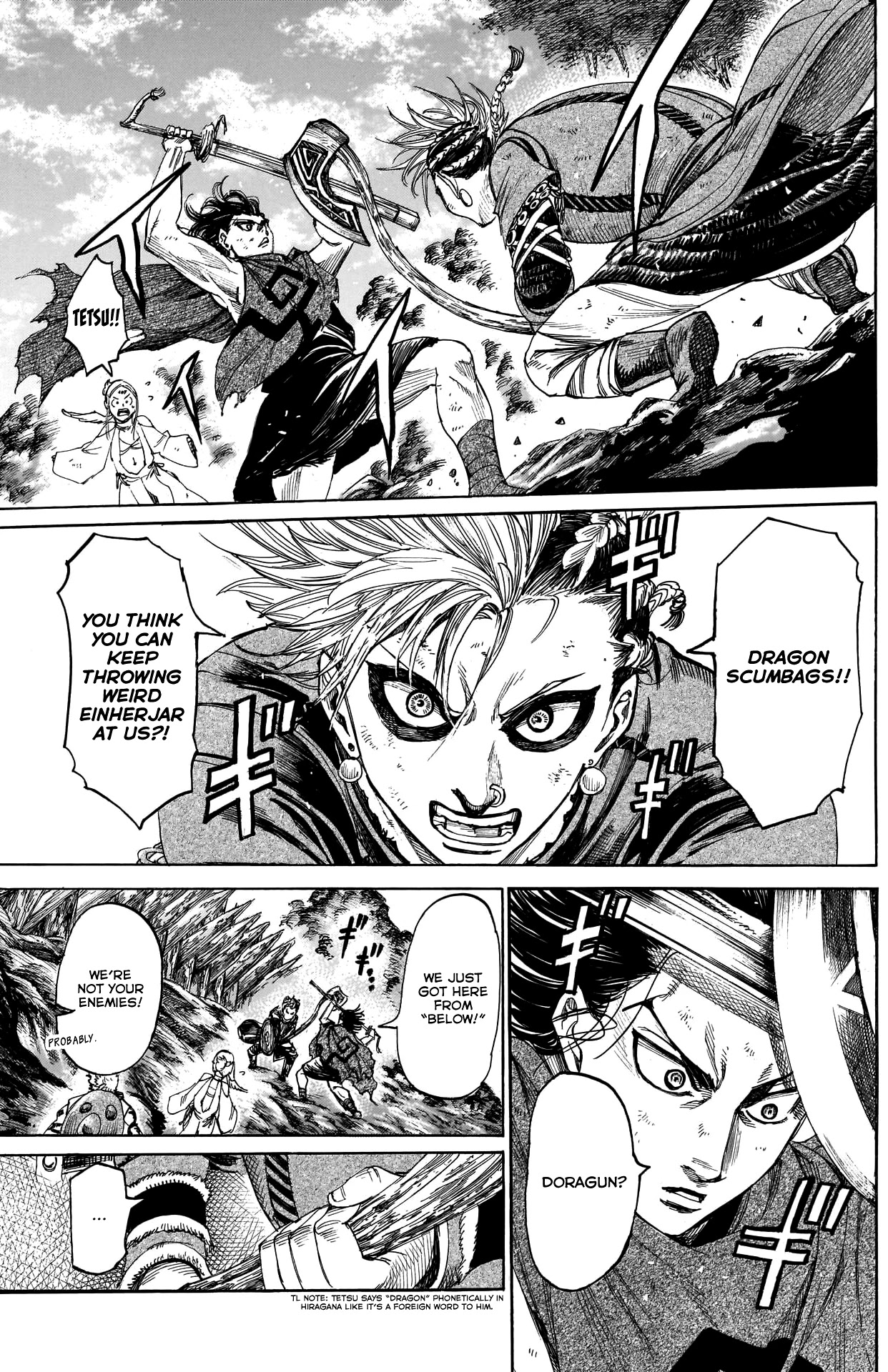 Kurogane no Valhallian Chapter 34 page 8 - Chapter 34: A Bombarded Island