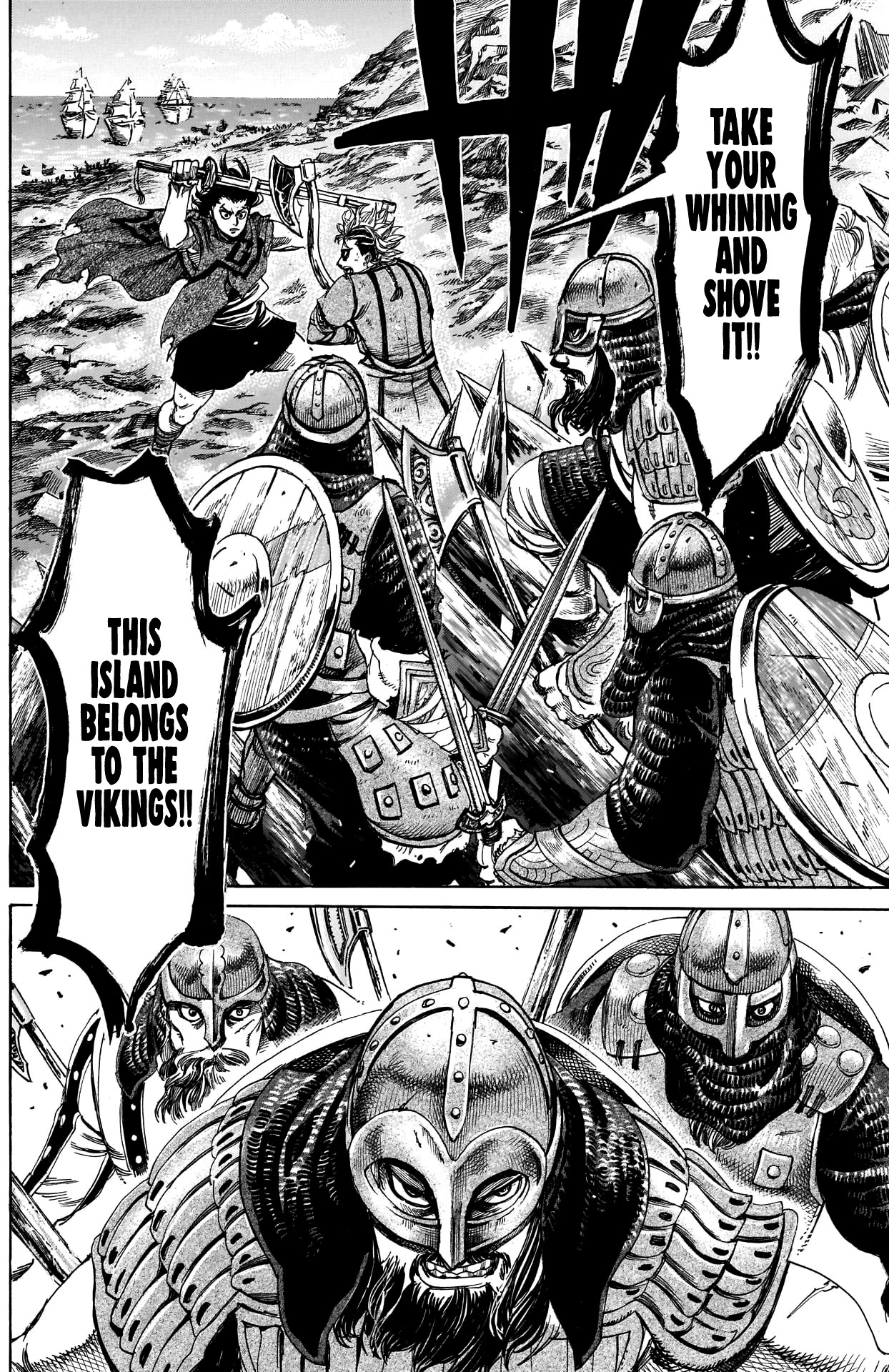 Kurogane no Valhallian Chapter 34 page 9 - Chapter 34: A Bombarded Island