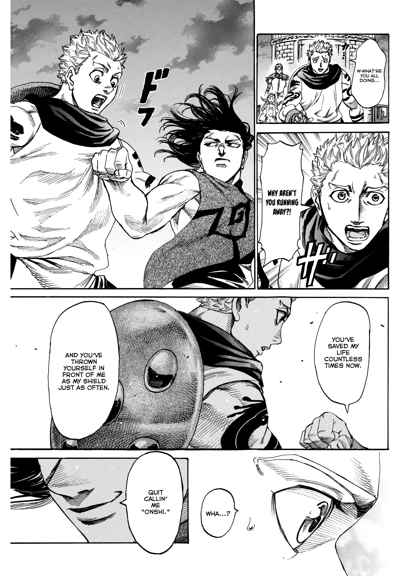 Kurogane no Valhallian Chapter 38 page 11 - Chapter 38: Comrades in Arms