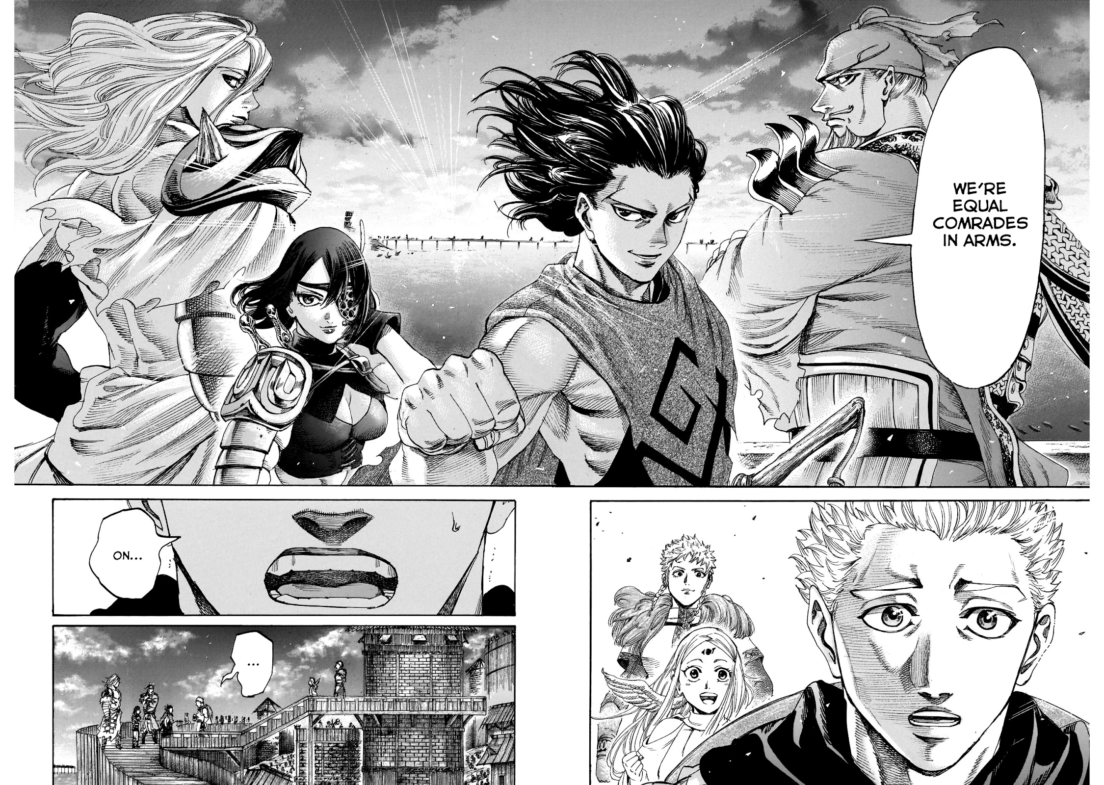 Kurogane no Valhallian Chapter 38 page 12 - Chapter 38: Comrades in Arms