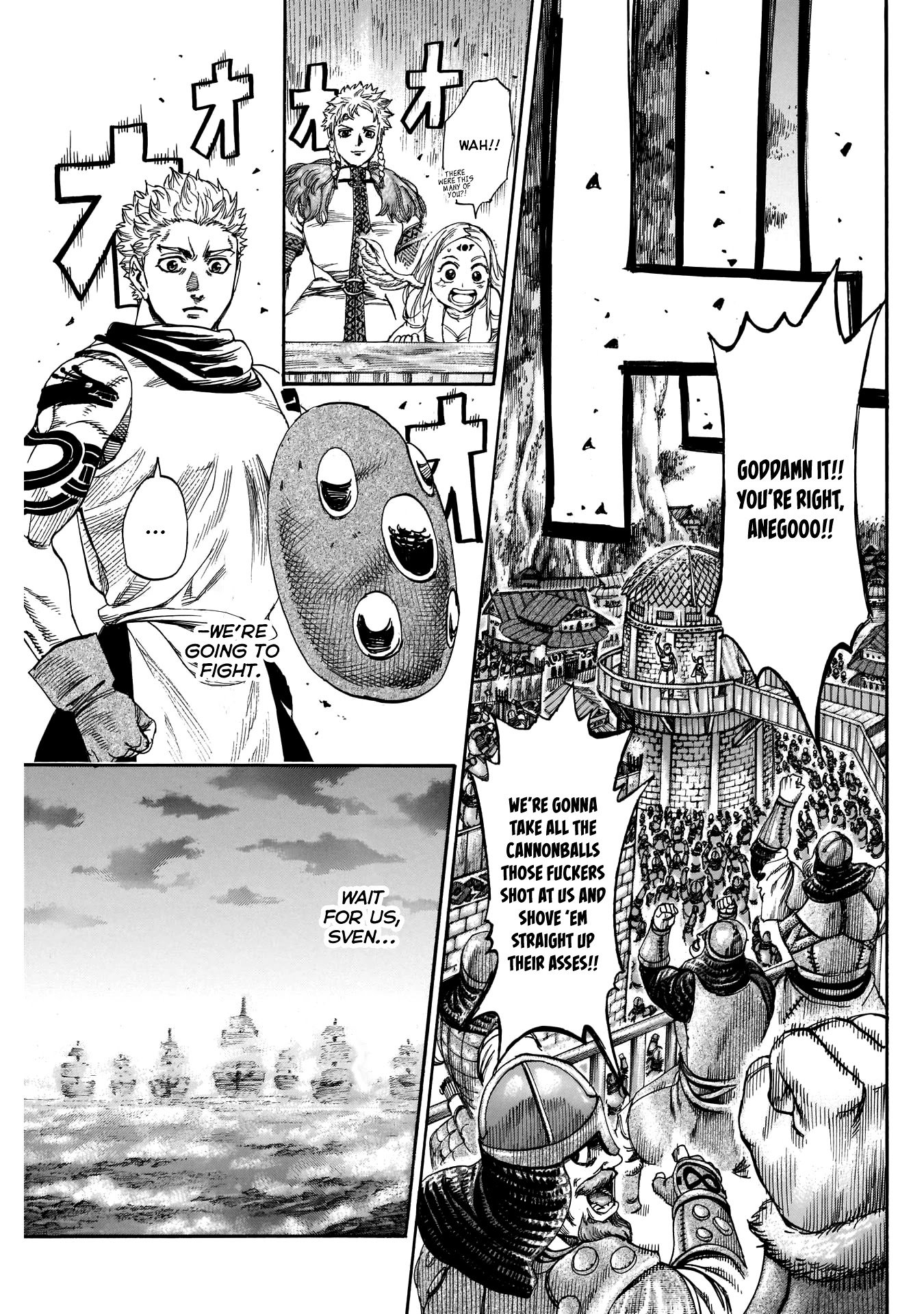 Kurogane no Valhallian Chapter 38 page 14 - Chapter 38: Comrades in Arms