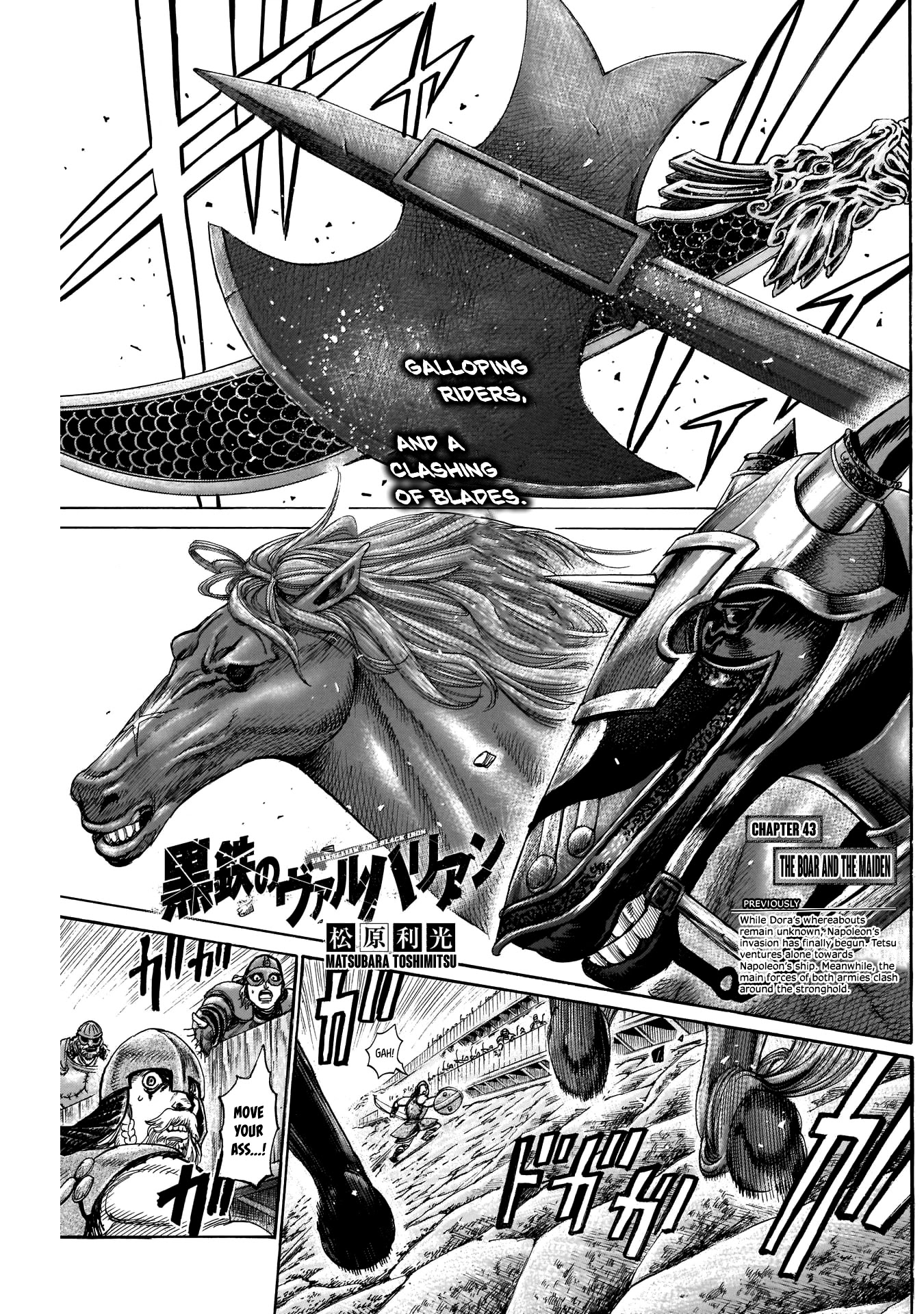 Kurogane no Valhallian Chapter 43 page 1 - Chapter 43: The Boar and the Maiden