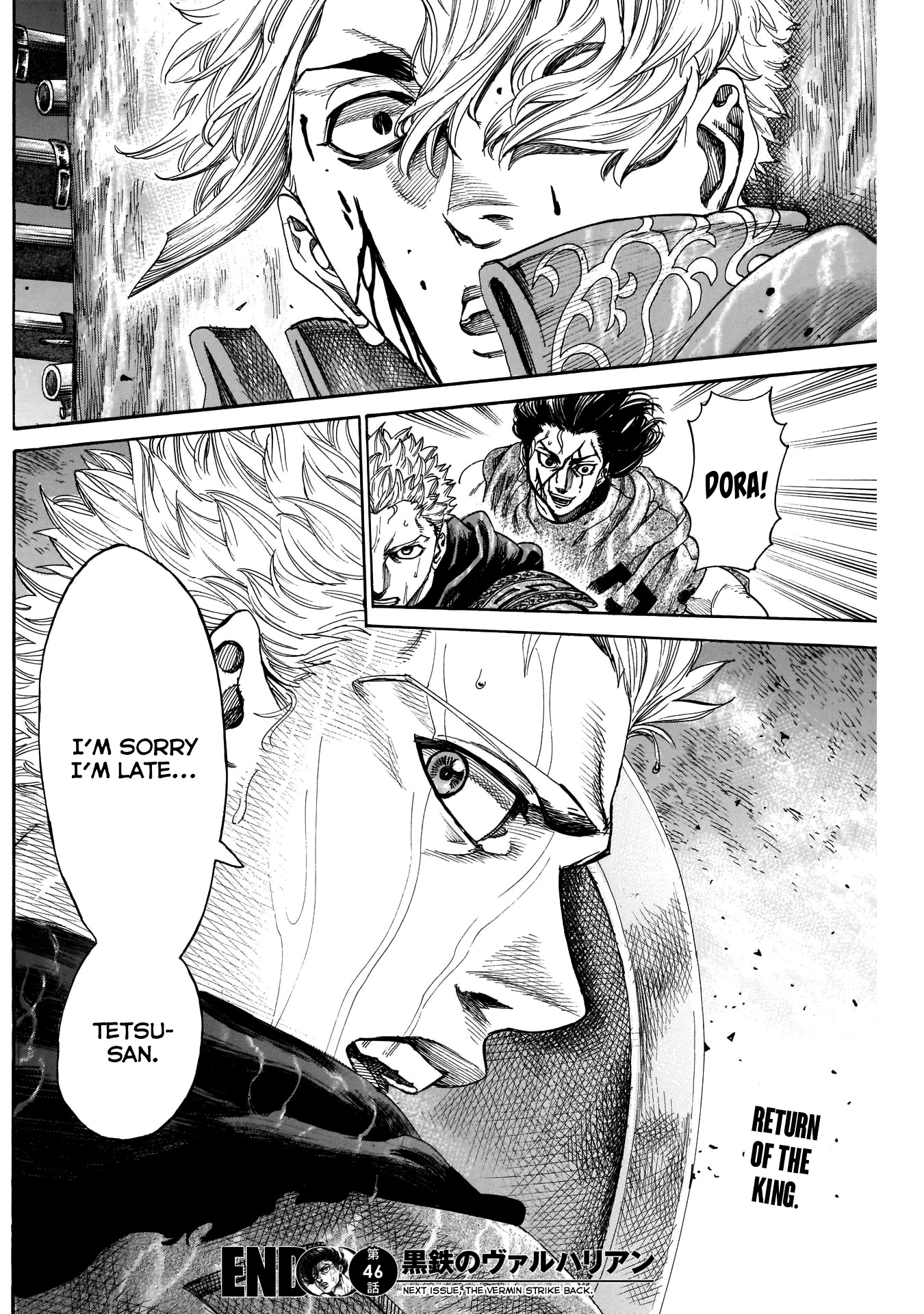 Kurogane no Valhallian Chapter 46 page 17 - Chapter 46: King and Vermin
