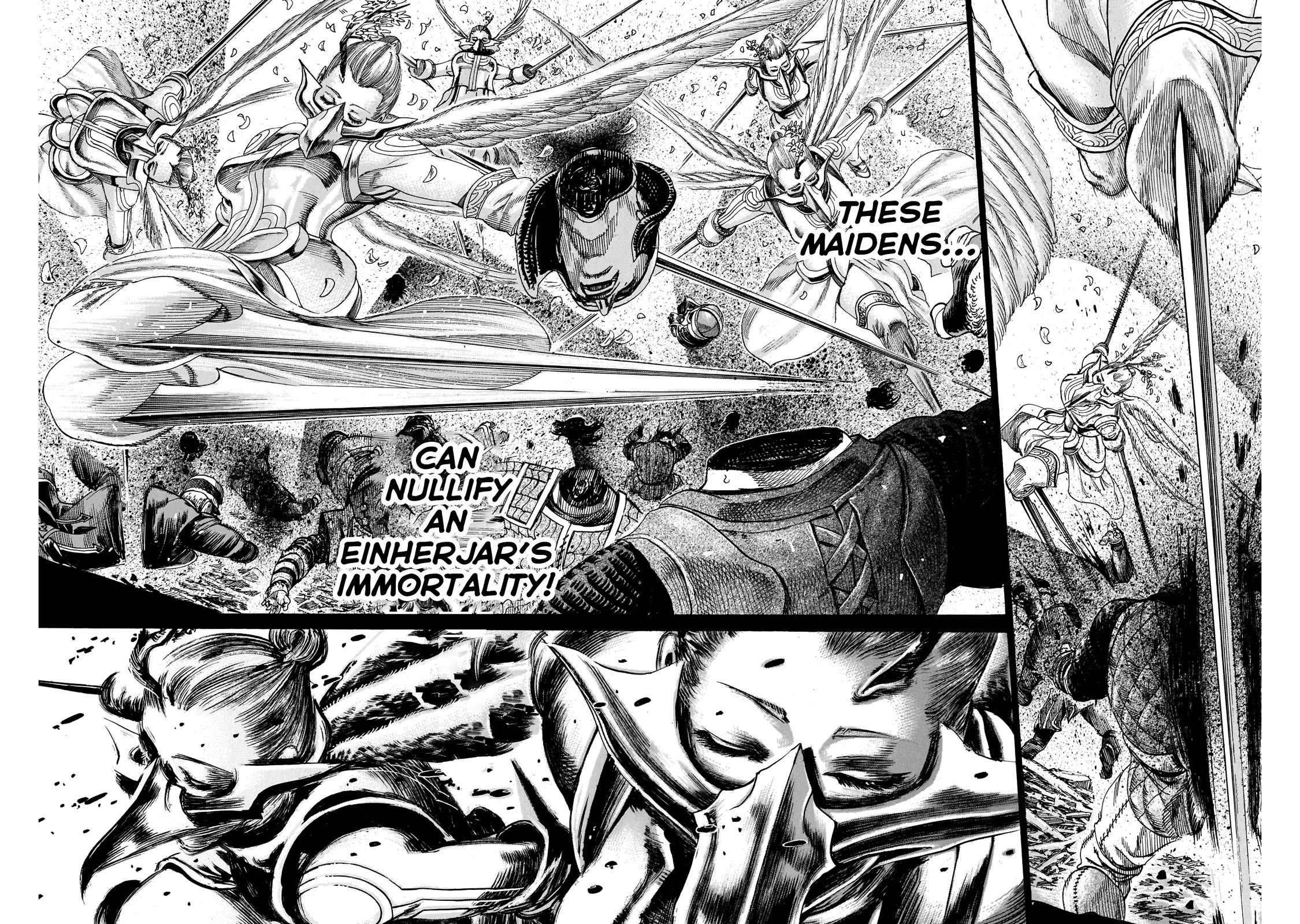 Kurogane no Valhallian Chapter 52 page 13 - Chapter 52: Fresh-Blooded Maidens
