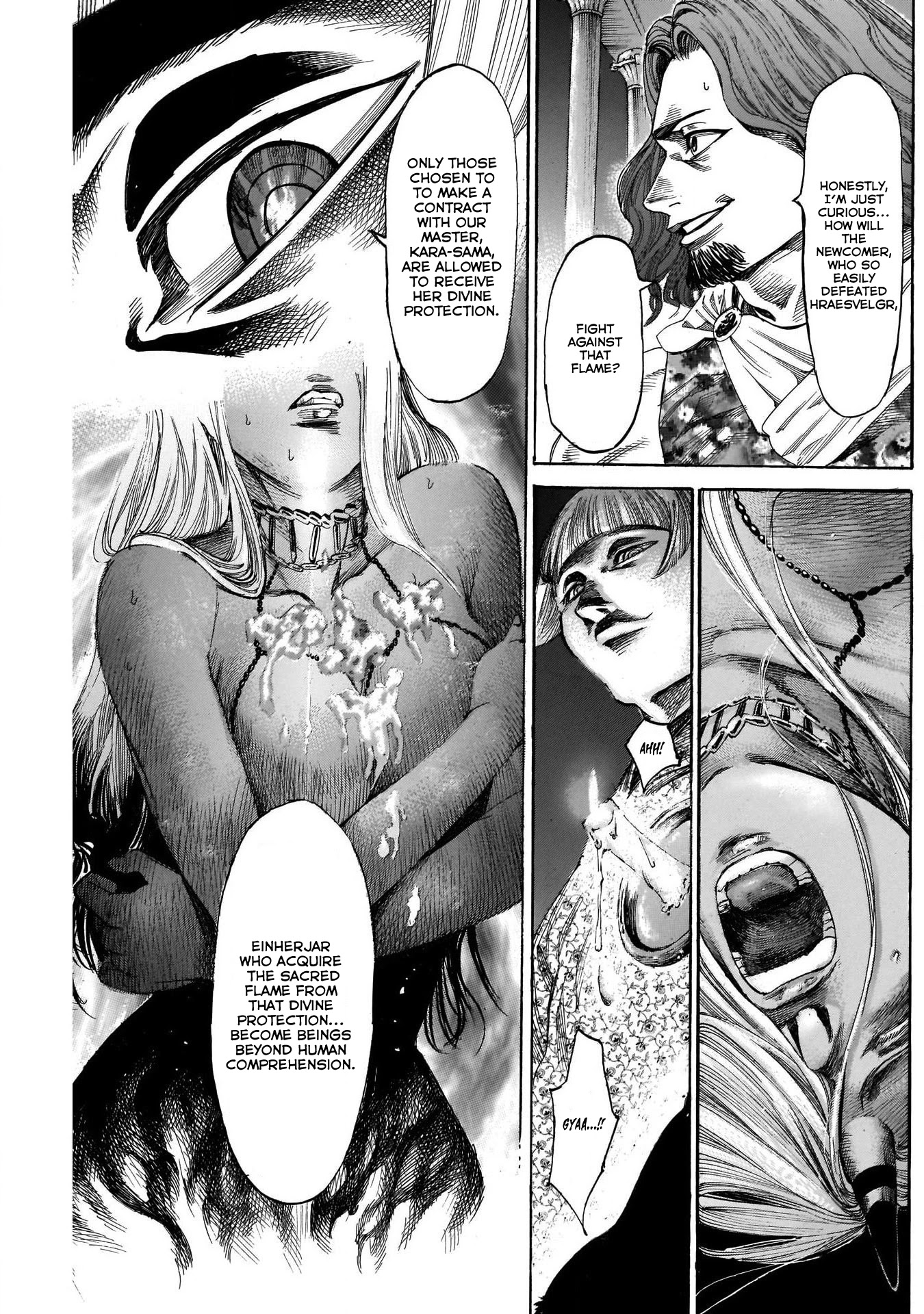 Kurogane no Valhallian Chapter 8 page 12 - Chapter 8: Blessed with Divine Protection
