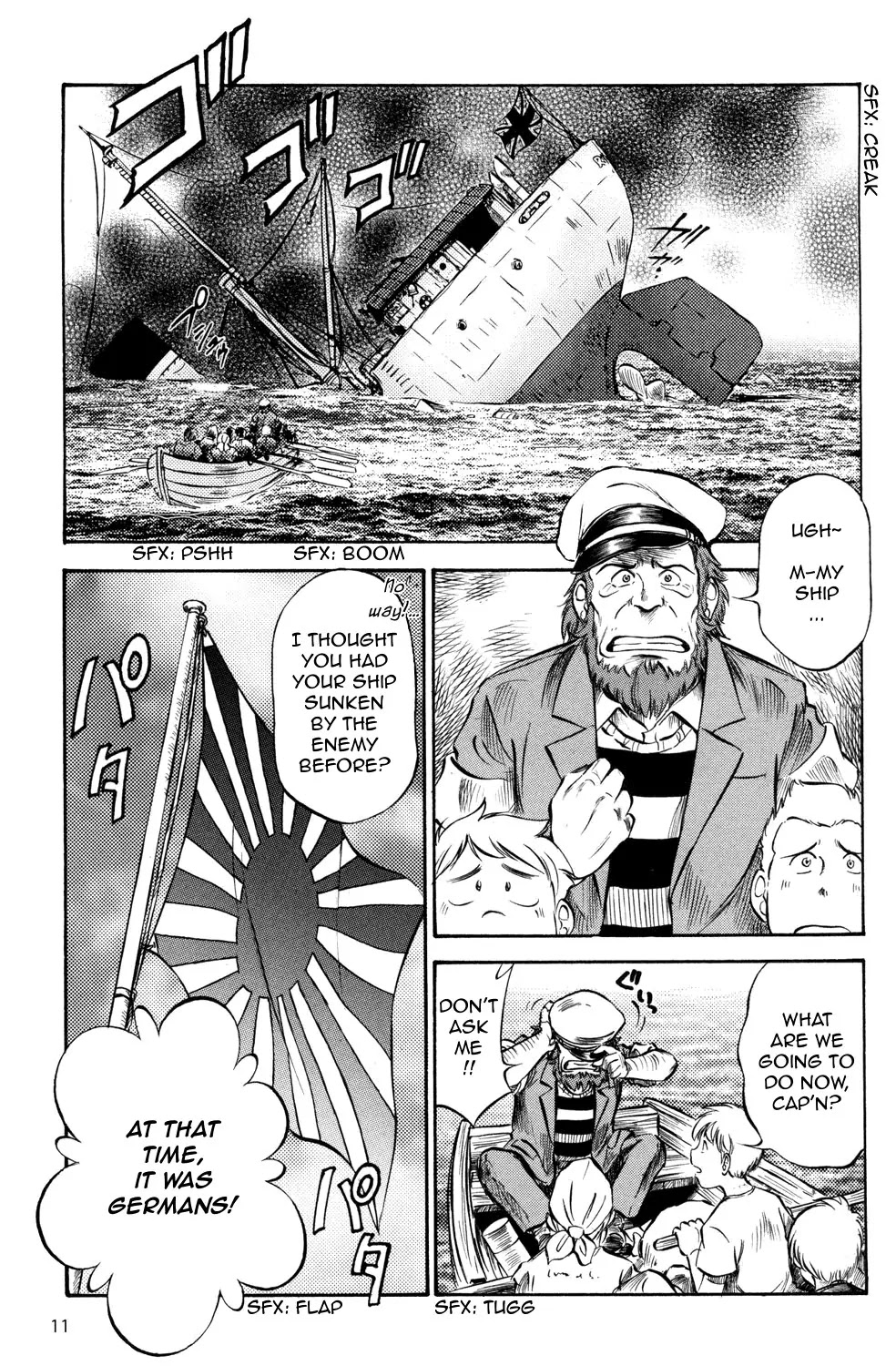 Kurogane Pukapuka Tai Chapter 1 page 11 - Chapter 1: Subequatorial Fashion Show
