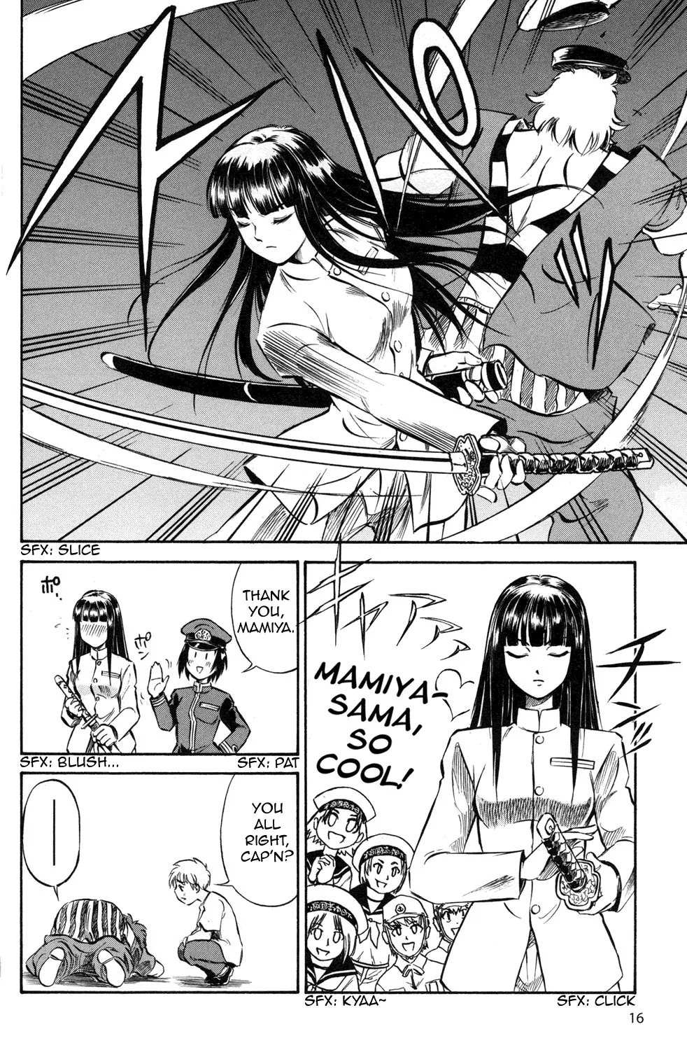 Kurogane Pukapuka Tai Chapter 1 page 16 - Chapter 1: Subequatorial Fashion Show