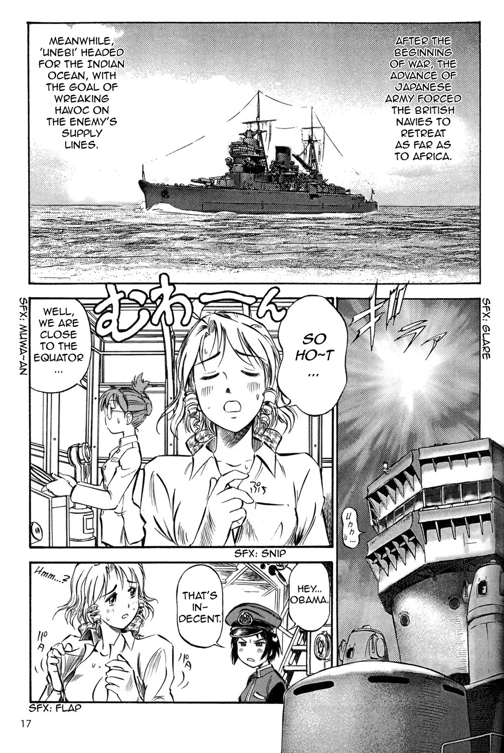 Kurogane Pukapuka Tai Chapter 1 page 17 - Chapter 1: Subequatorial Fashion Show