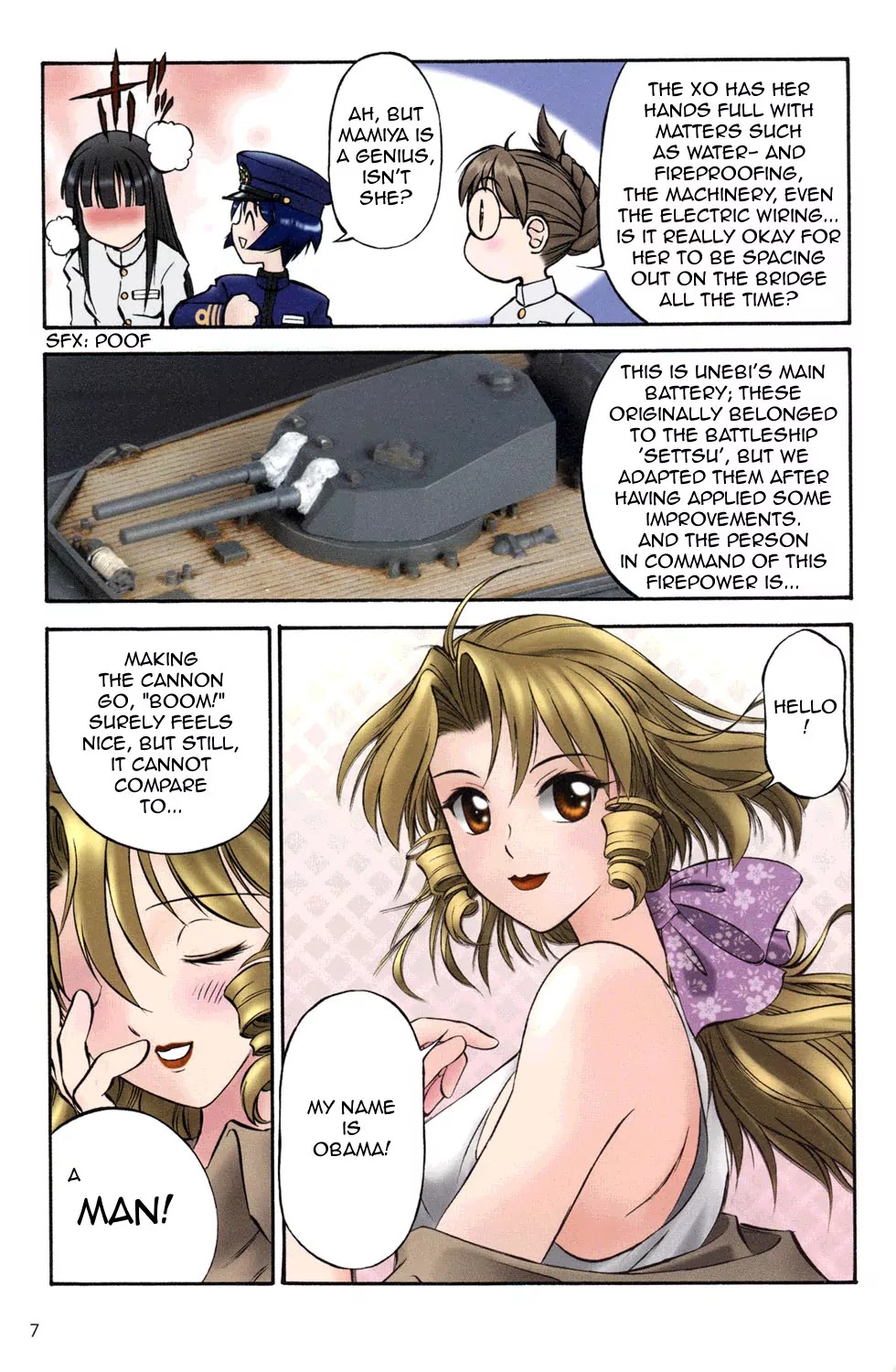 Kurogane Pukapuka Tai Chapter 1 page 7 - Chapter 1: Subequatorial Fashion Show