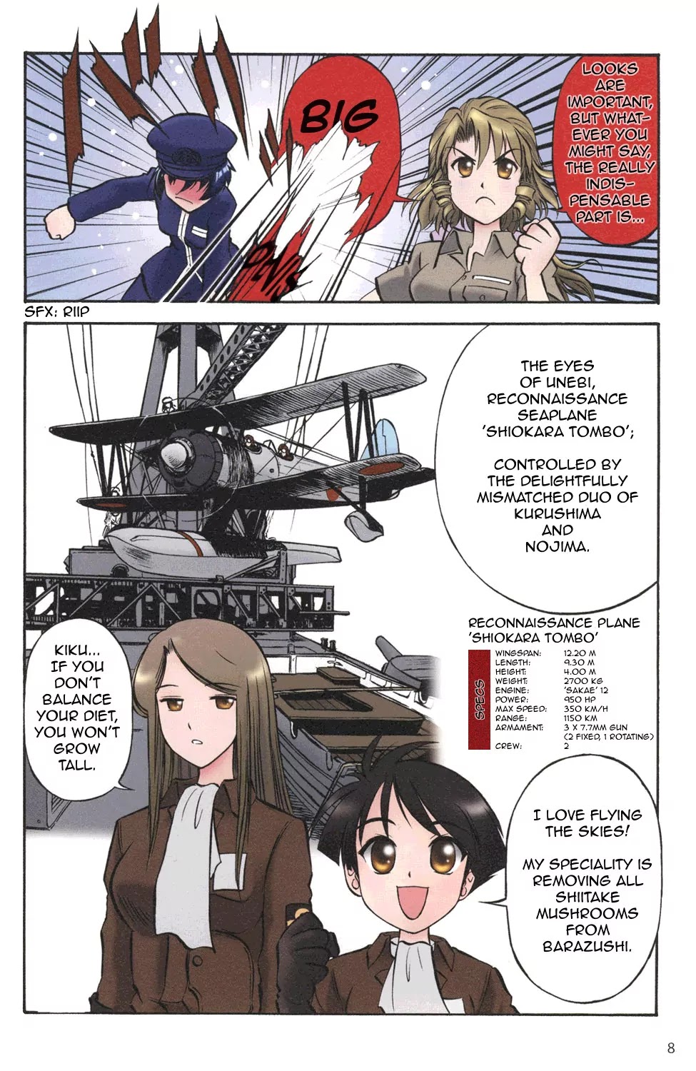 Kurogane Pukapuka Tai Chapter 1 page 8 - Chapter 1: Subequatorial Fashion Show