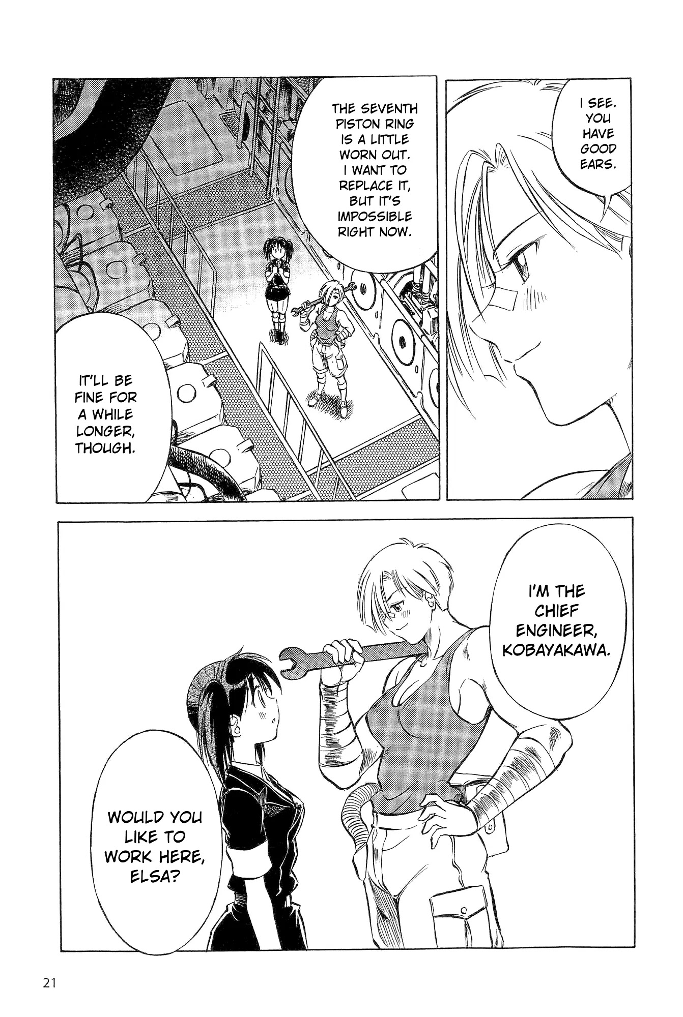 Kurogane Pukapuka Tai Chapter 11 page 22 - Chapter 11: Decisive Battle! Unebi vs. Aldebaran (Part 1)