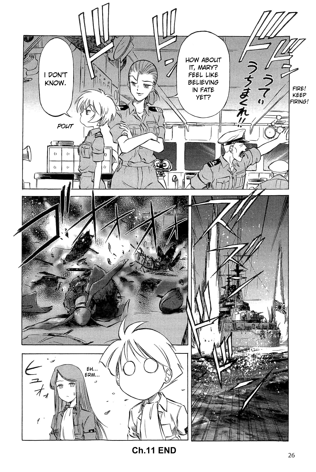 Kurogane Pukapuka Tai Chapter 11 page 27 - Chapter 11: Decisive Battle! Unebi vs. Aldebaran (Part 1)