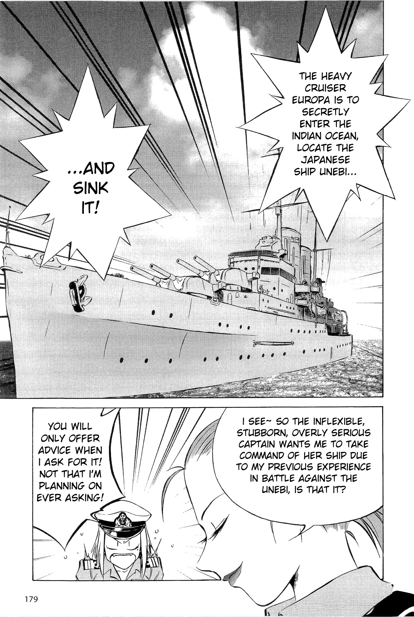 Kurogane Pukapuka Tai Chapter 19 page 12 - Chapter 19: The Royal Navy's Counterattack (?)
