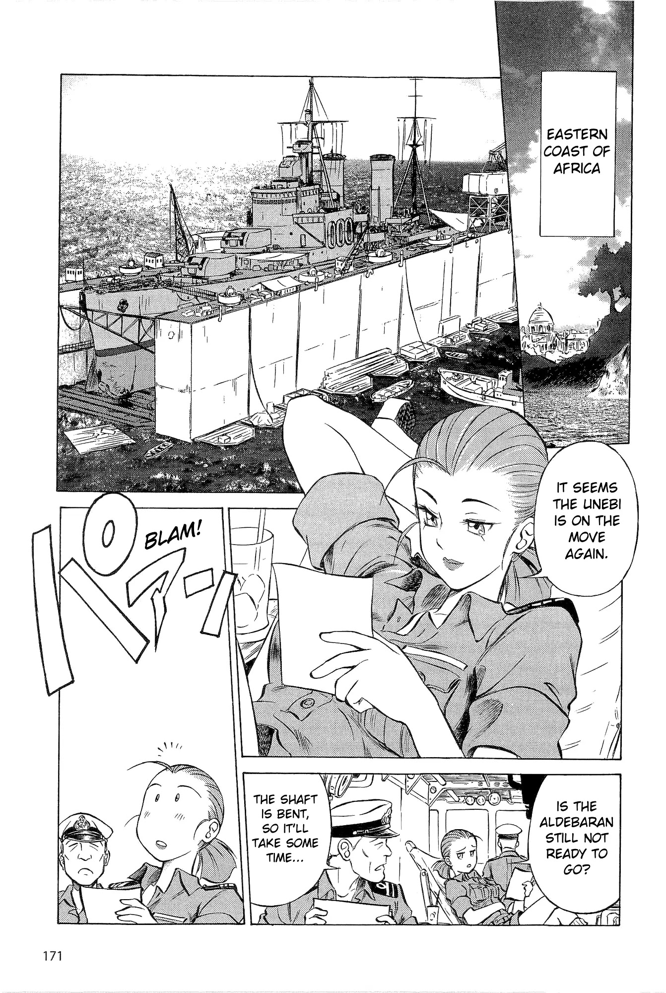 Kurogane Pukapuka Tai Chapter 19 page 4 - Chapter 19: The Royal Navy's Counterattack (?)