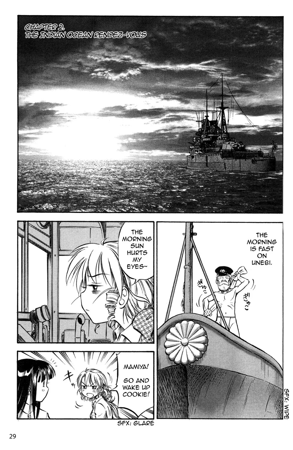 Kurogane Pukapuka Tai Chapter 2 page 1 - Chapter 2: The Indian Ocean Rendez-vous